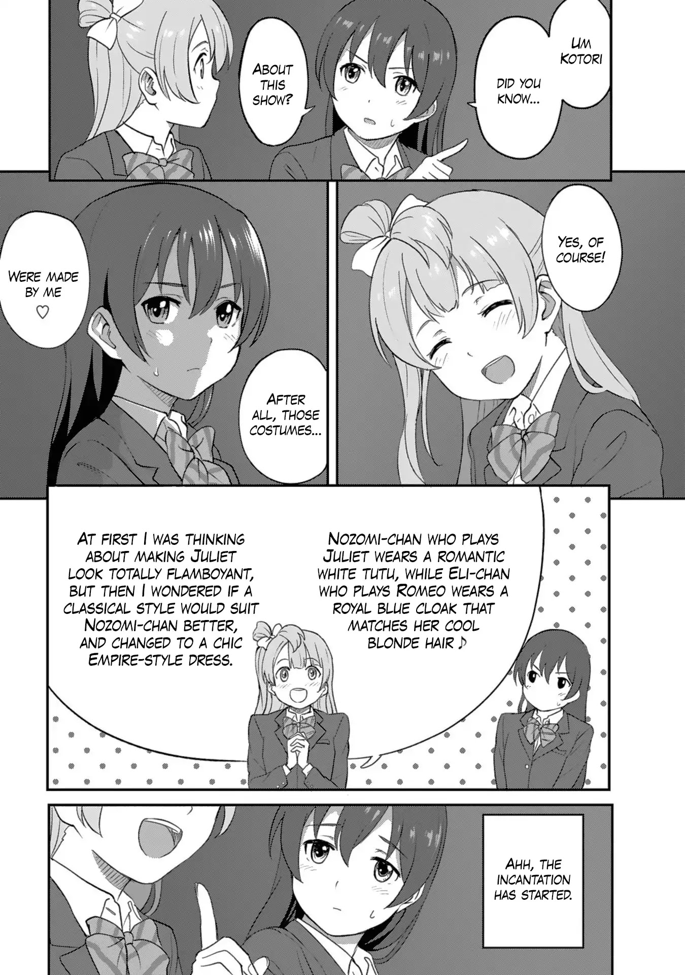 Love Live! School Idol Diary (Second Season) Chapter 1.1 page 7 - Vol.1 Chapter 1: Let's Celebrate the Eve of the School Festival.