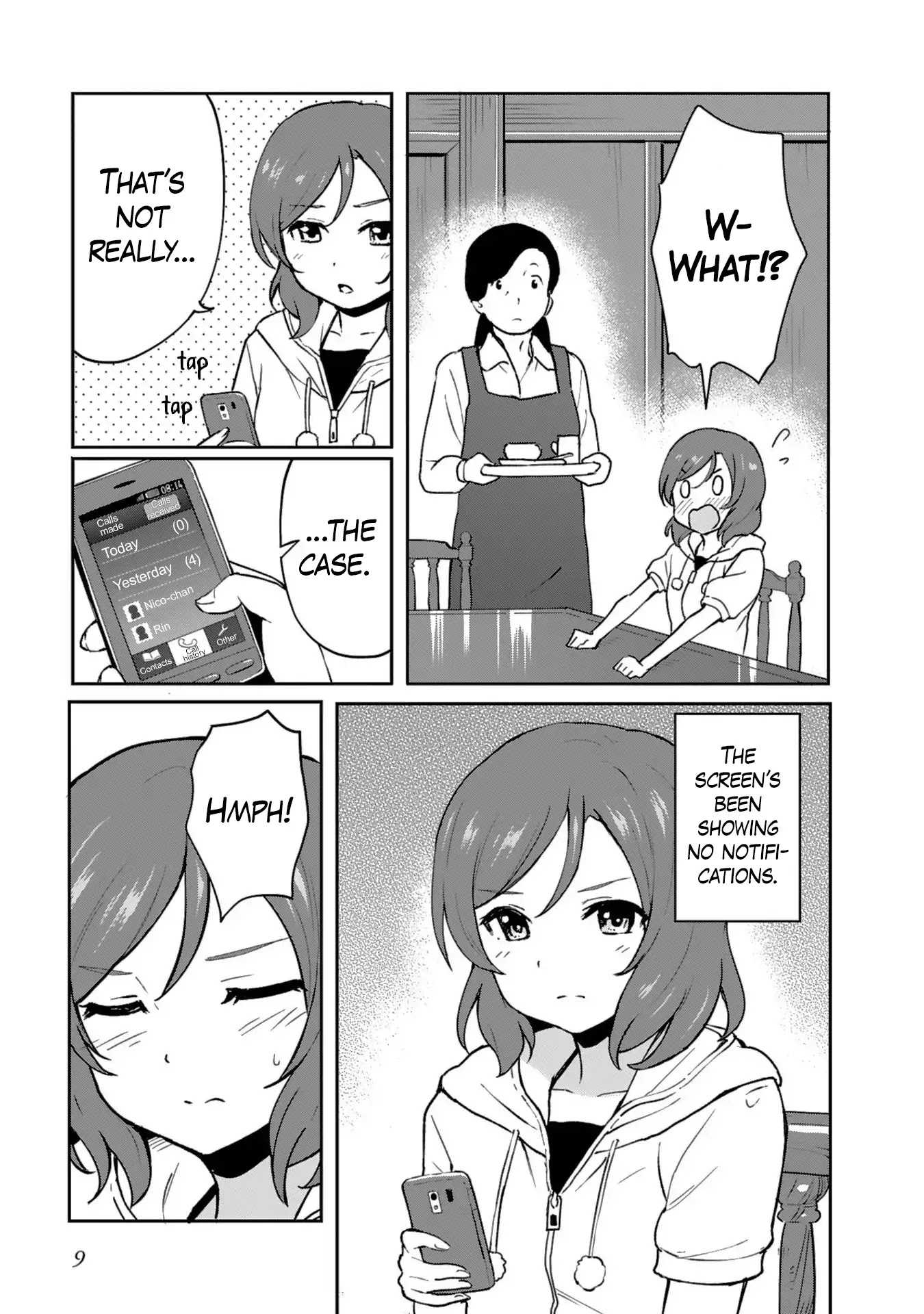 Love Live! School Idol Diary (Second Season) Chapter 2.1 page 11 - Vol.2 Chapter 1: My Summer Vacation