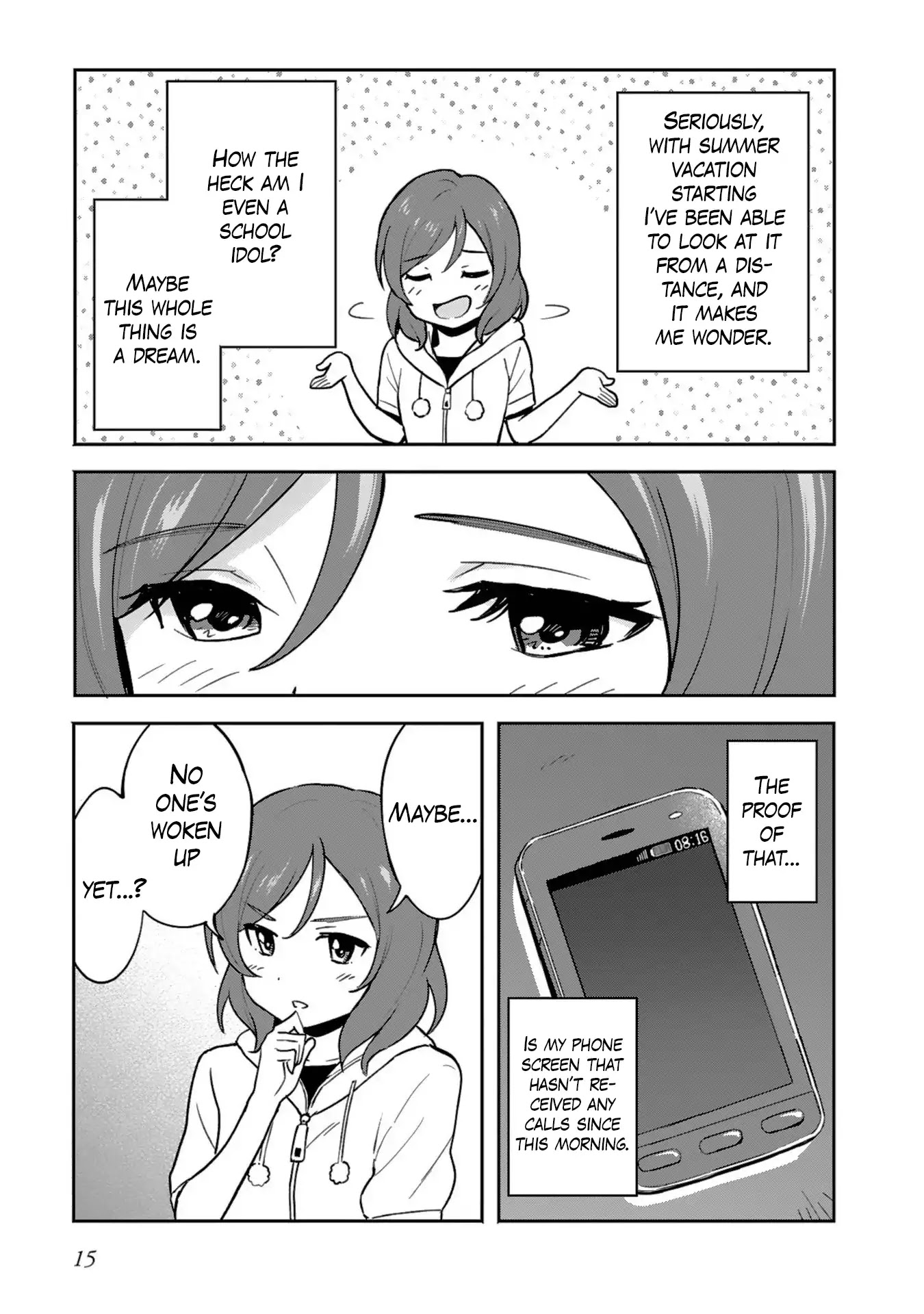 Love Live! School Idol Diary (Second Season) Chapter 2.1 page 17 - Vol.2 Chapter 1: My Summer Vacation