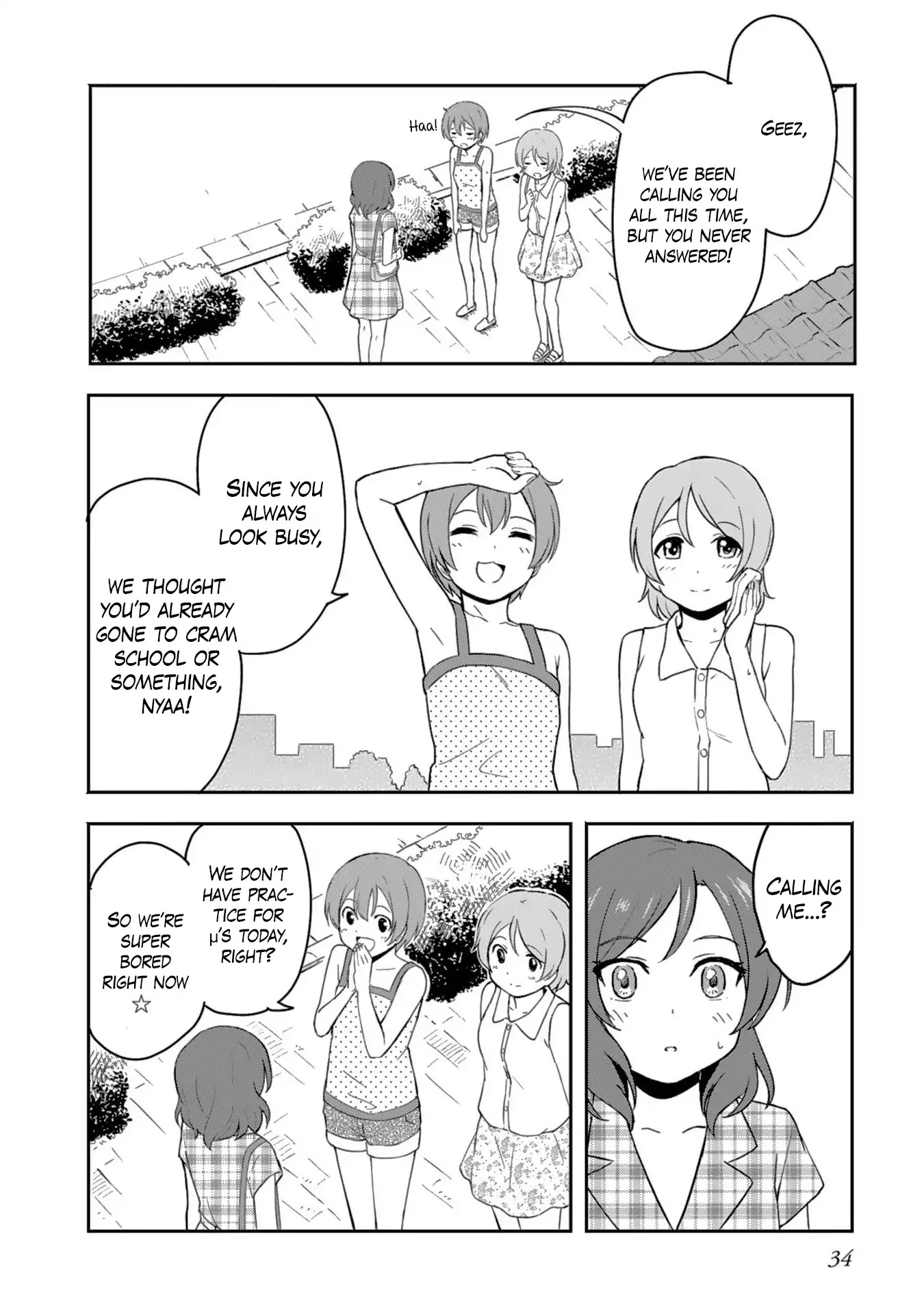 Love Live! School Idol Diary (Second Season) Chapter 2.1 page 36 - Vol.2 Chapter 1: My Summer Vacation