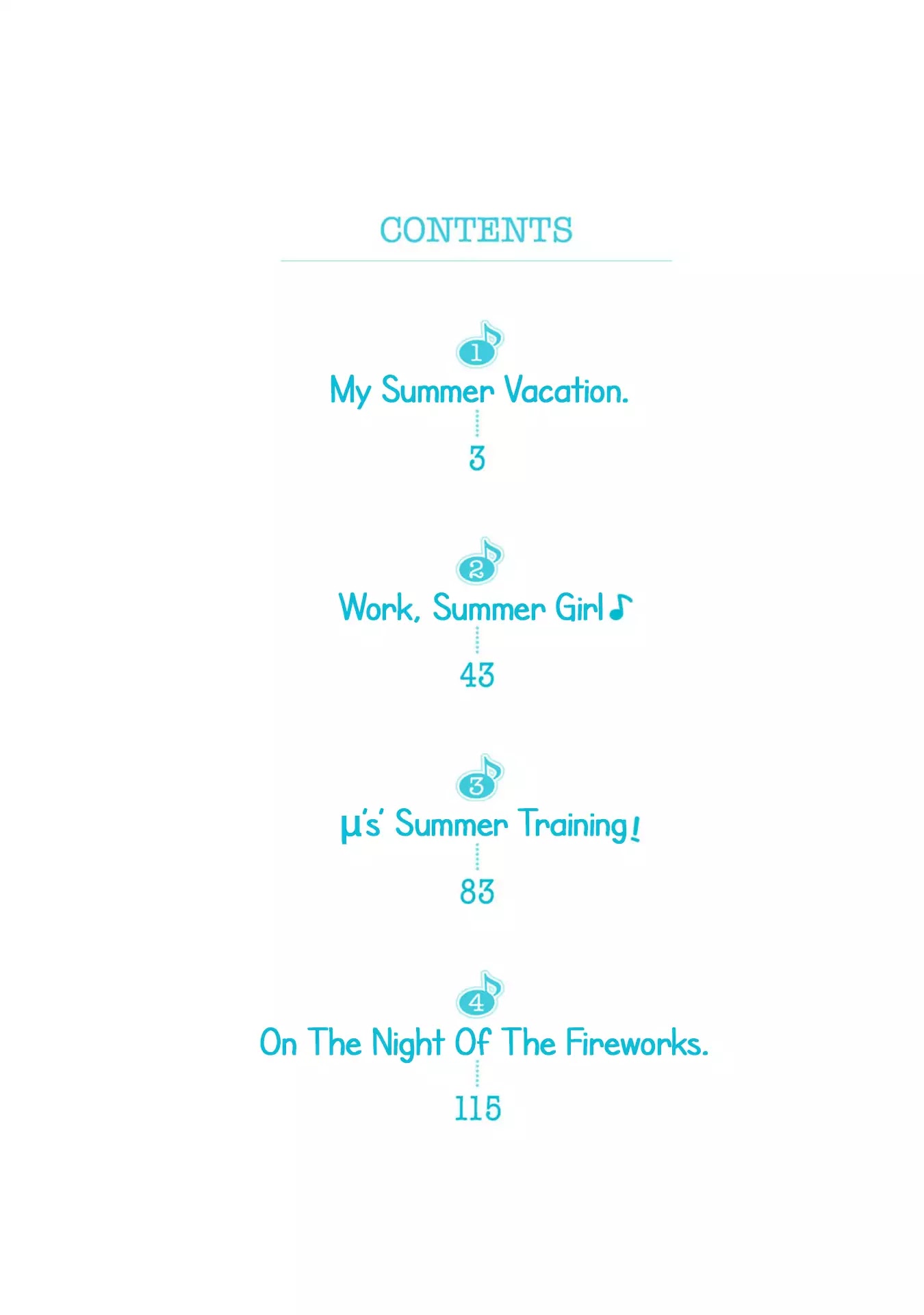 Love Live! School Idol Diary (Second Season) Chapter 2.1 page 4 - Vol.2 Chapter 1: My Summer Vacation