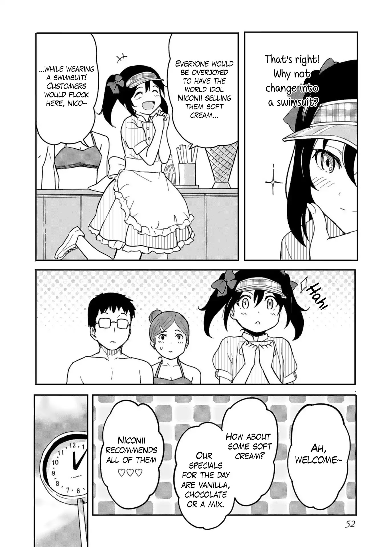 Love Live! School Idol Diary (Second Season) Vol.2 Chapter 2 page 10 - Vol.2 Chapter 2: Work, Summer Girl