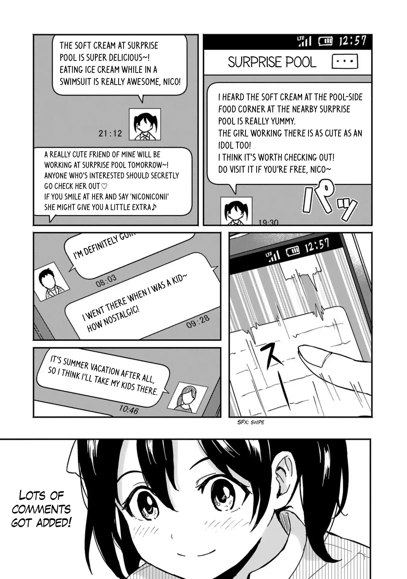 Love Live! School Idol Diary (Second Season) Vol.2 Chapter 2 page 13 - Vol.2 Chapter 2: Work, Summer Girl