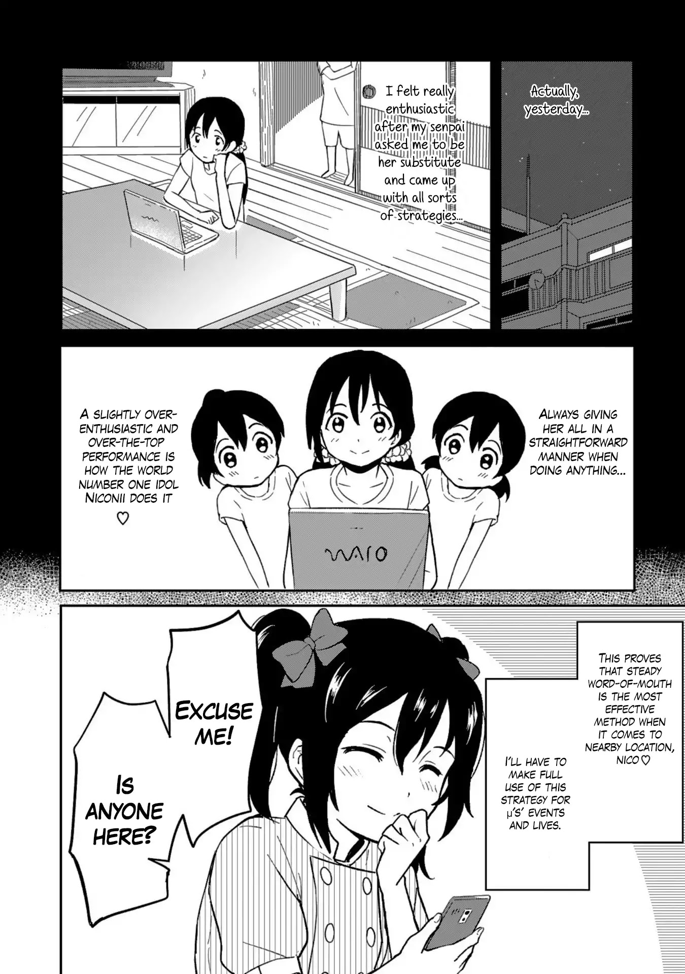 Love Live! School Idol Diary (Second Season) Vol.2 Chapter 2 page 14 - Vol.2 Chapter 2: Work, Summer Girl
