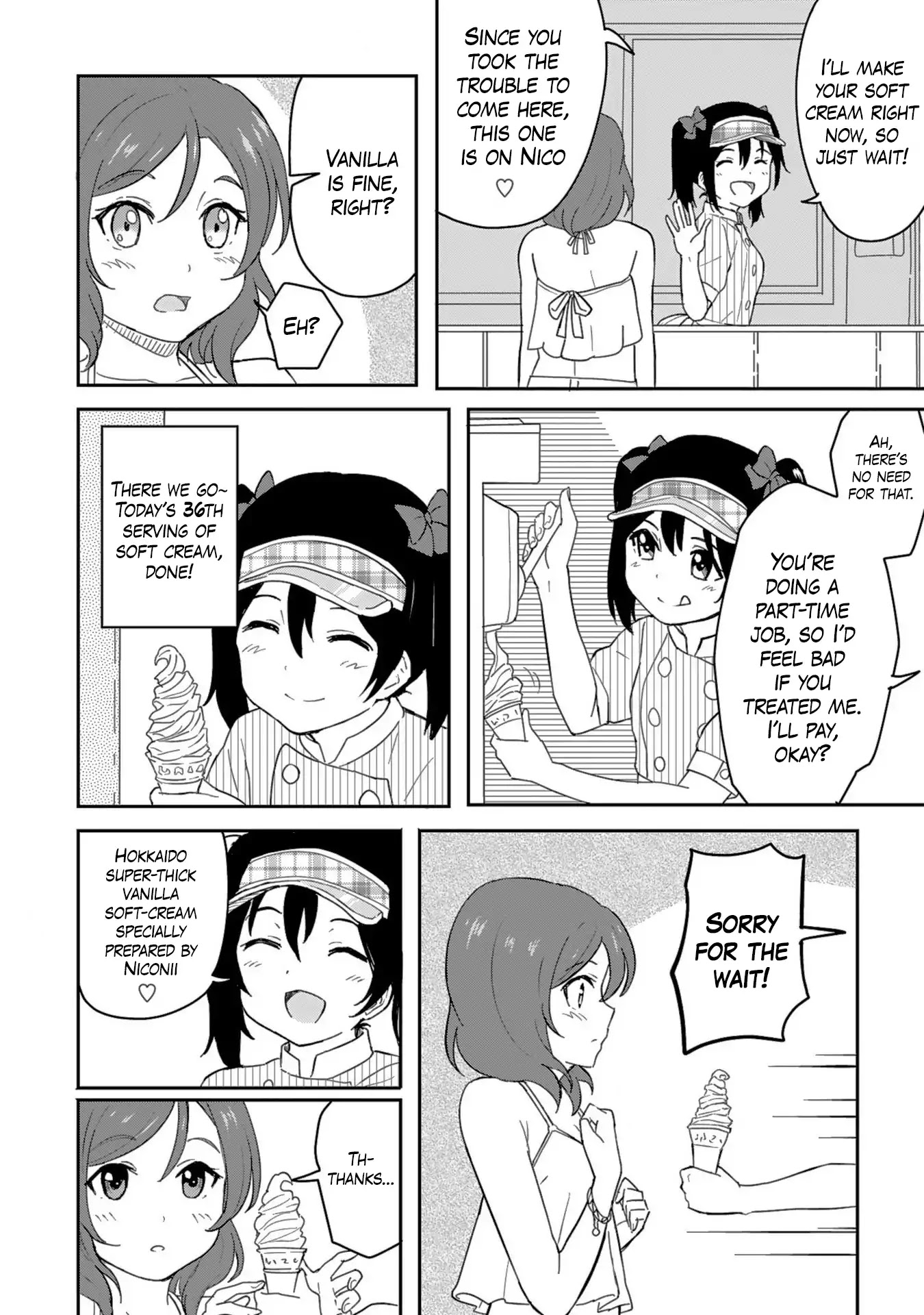 Love Live! School Idol Diary (Second Season) Vol.2 Chapter 2 page 22 - Vol.2 Chapter 2: Work, Summer Girl