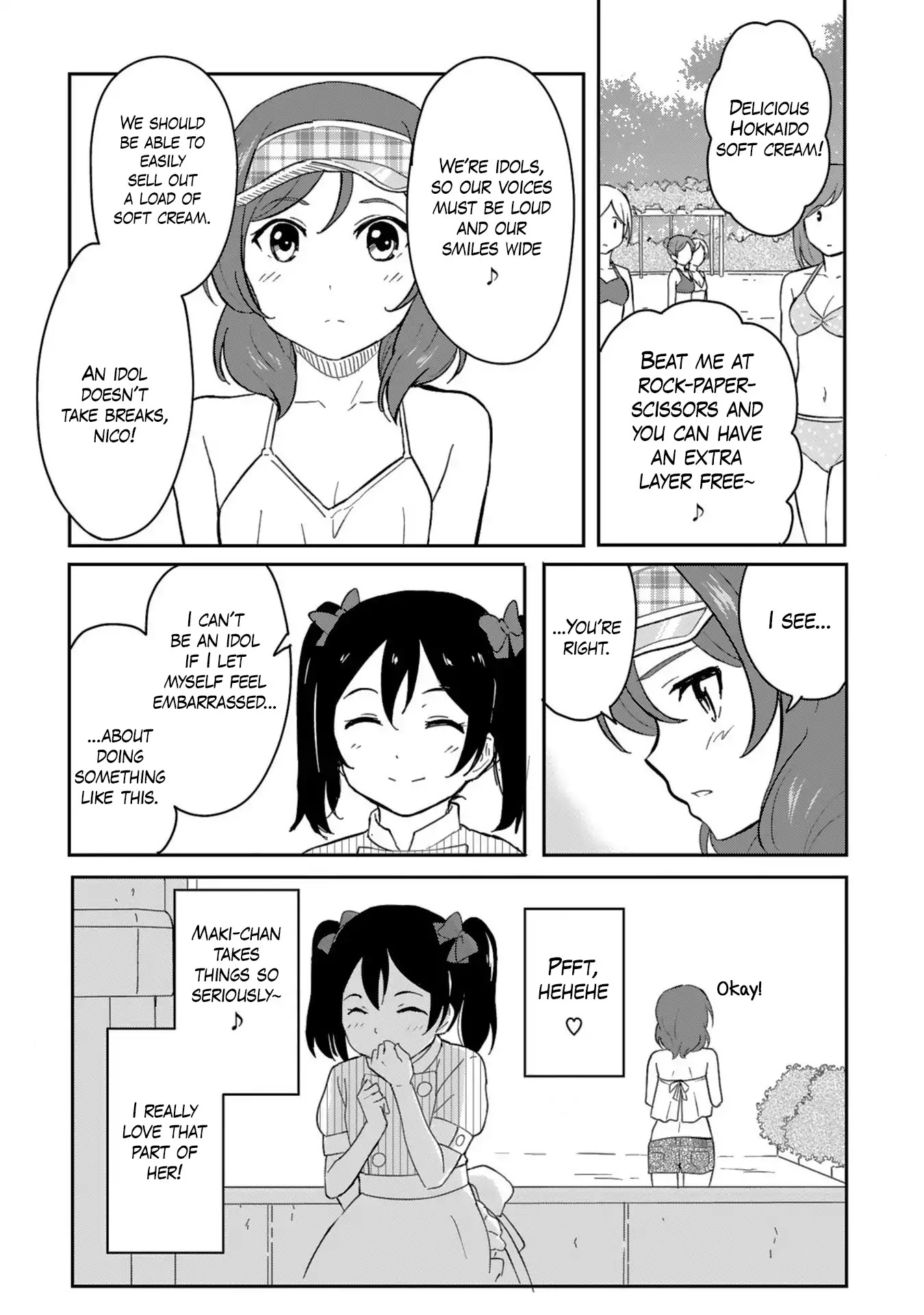 Love Live! School Idol Diary (Second Season) Vol.2 Chapter 2 page 27 - Vol.2 Chapter 2: Work, Summer Girl
