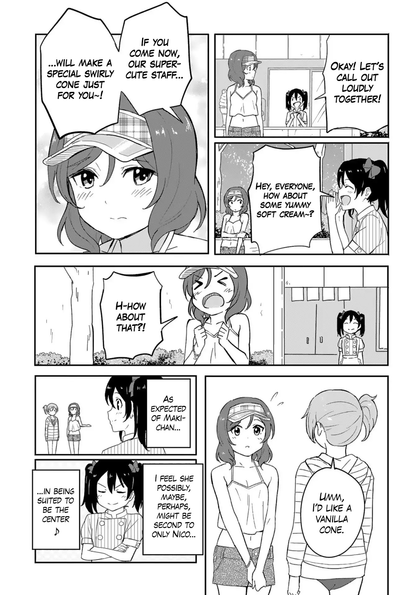 Love Live! School Idol Diary (Second Season) Vol.2 Chapter 2 page 28 - Vol.2 Chapter 2: Work, Summer Girl