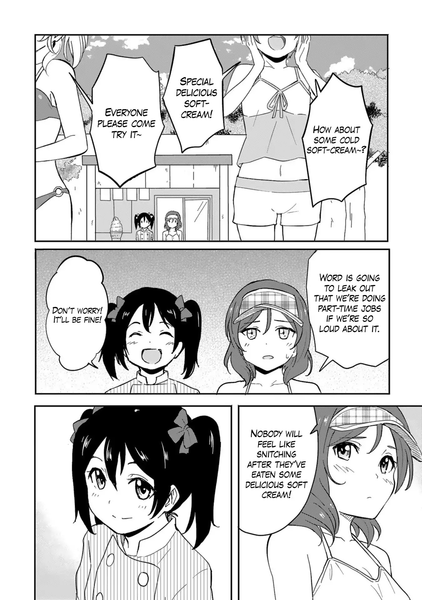 Love Live! School Idol Diary (Second Season) Vol.2 Chapter 2 page 34 - Vol.2 Chapter 2: Work, Summer Girl
