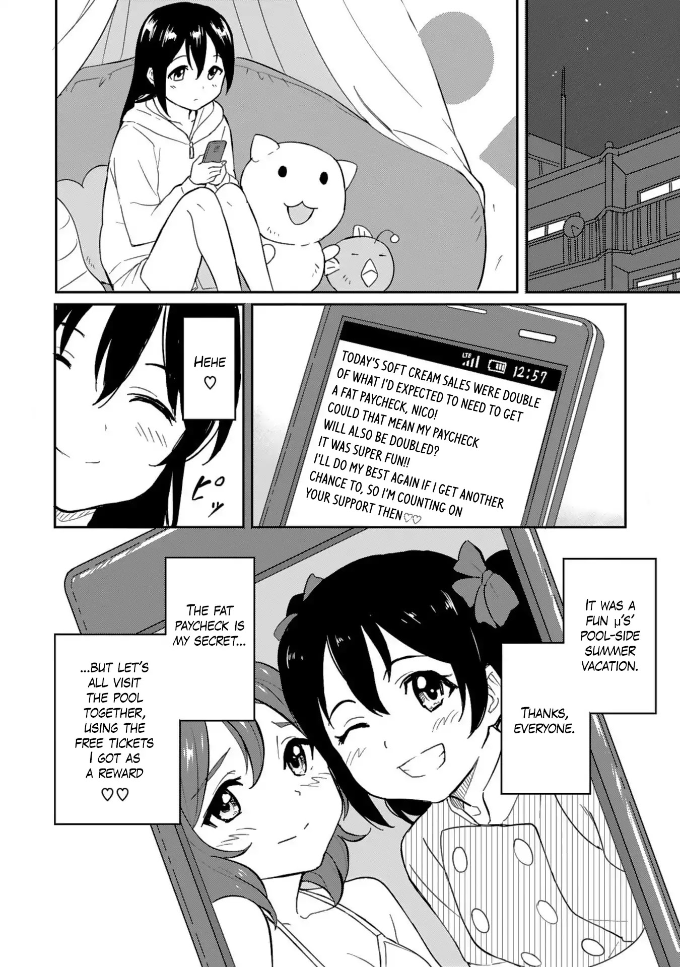 Love Live! School Idol Diary (Second Season) Vol.2 Chapter 2 page 38 - Vol.2 Chapter 2: Work, Summer Girl