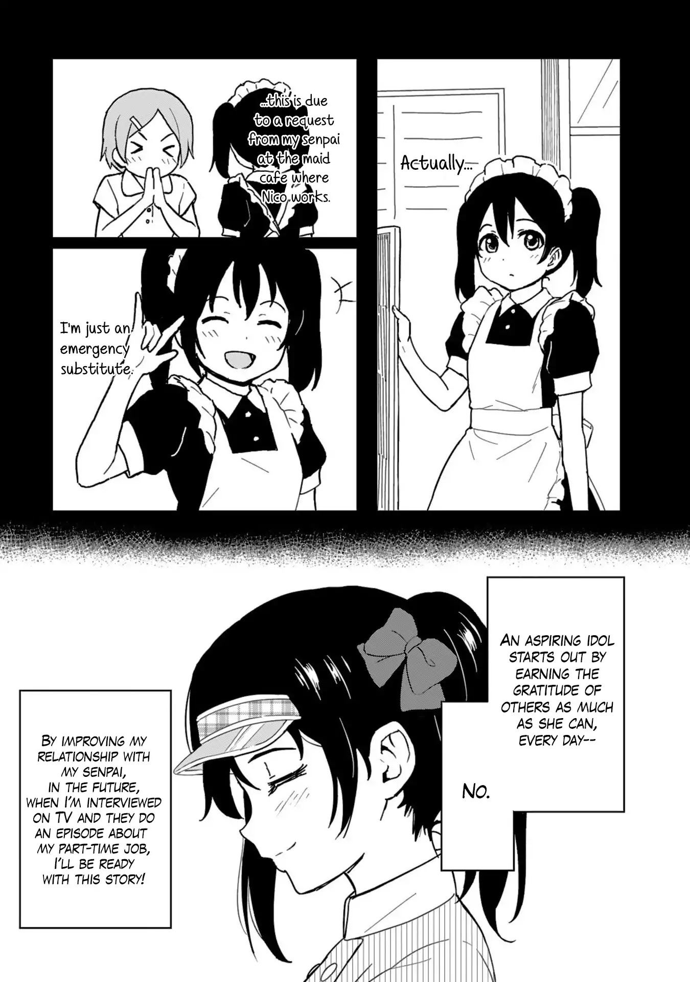 Love Live! School Idol Diary (Second Season) Vol.2 Chapter 2 page 7 - Vol.2 Chapter 2: Work, Summer Girl