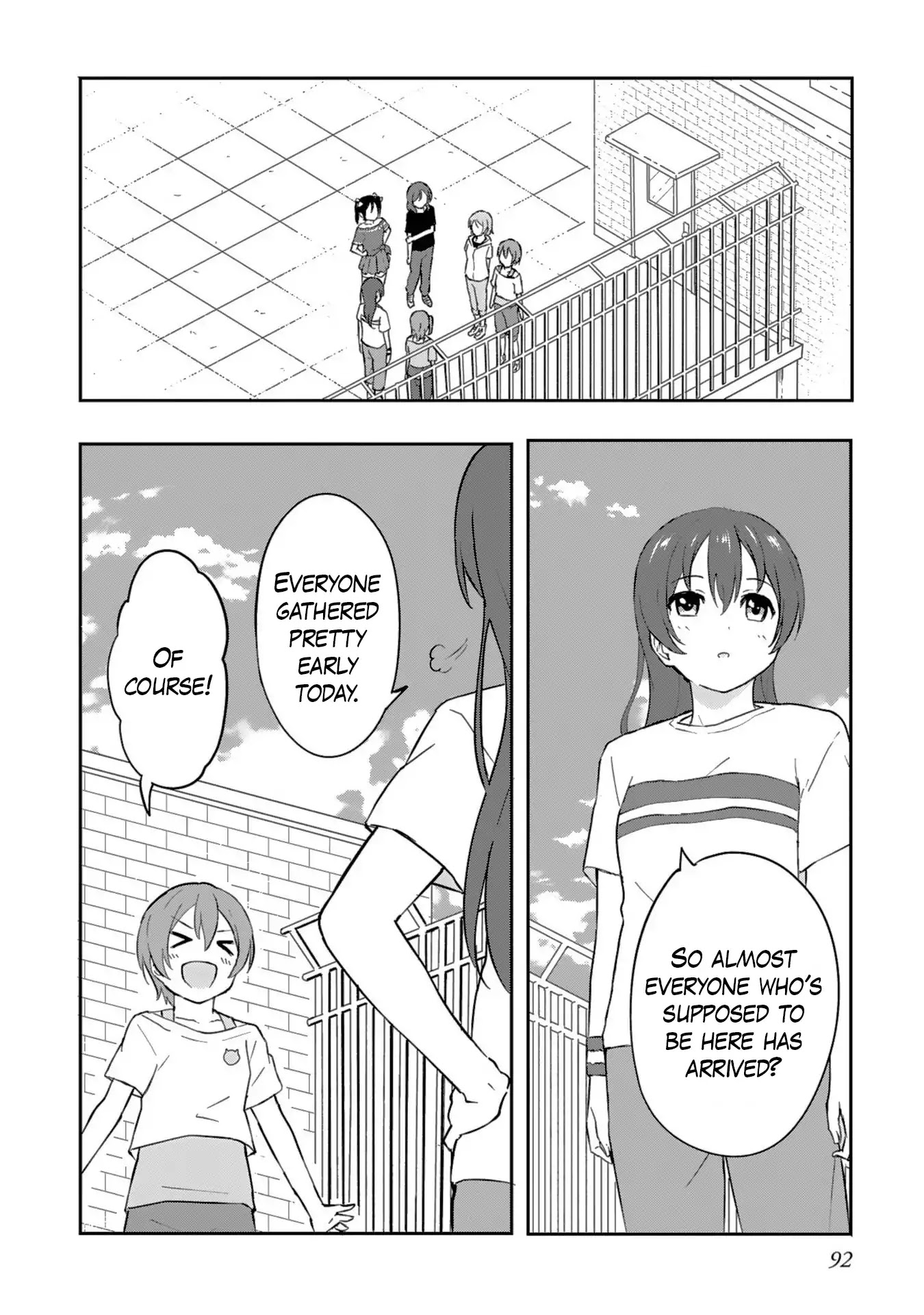Love Live! School Idol Diary (Second Season) Chapter 2.3 page 10 - Vol.2 Chapter 3: µ's' Summer Training!