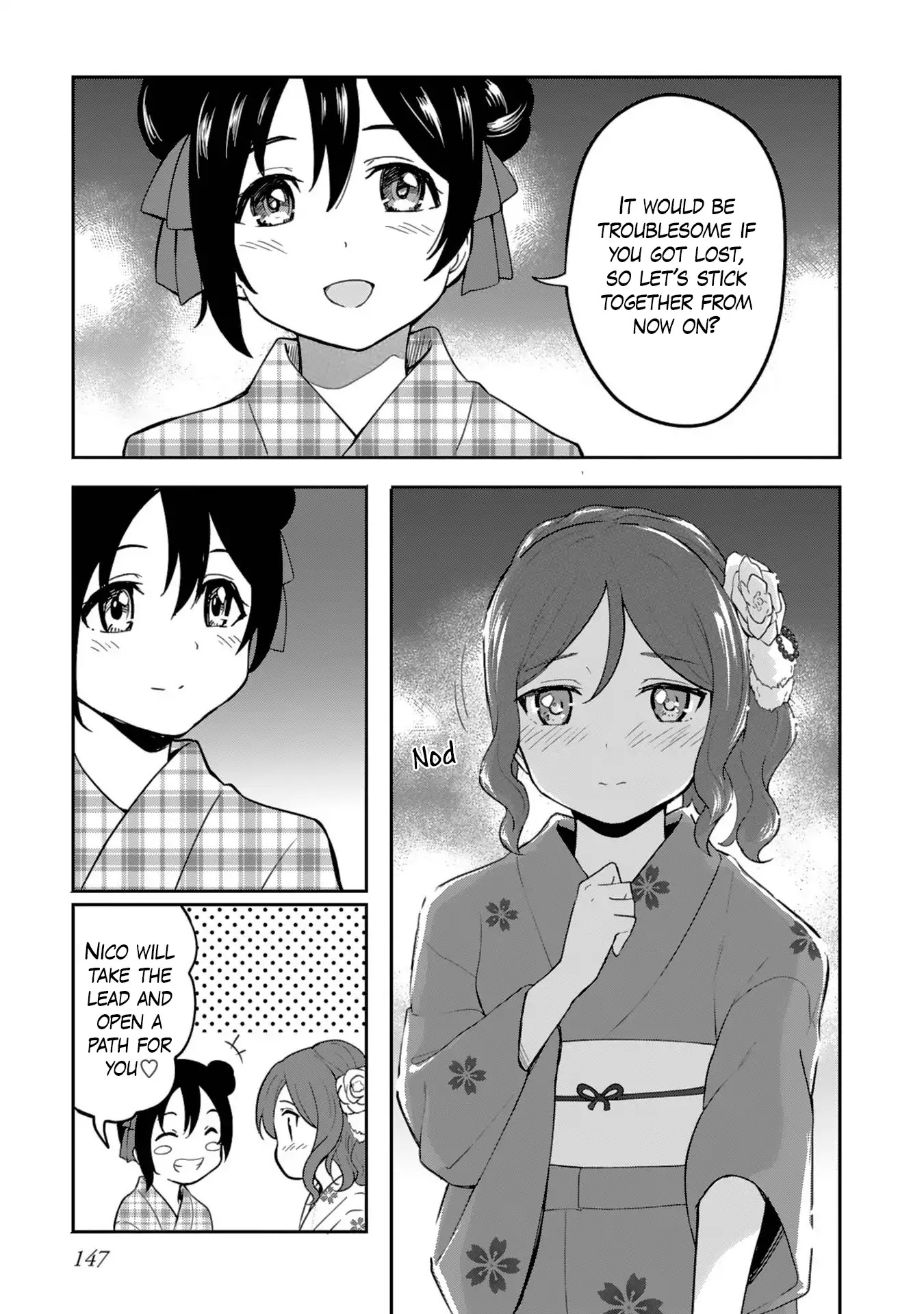 Love Live! School Idol Diary (Second Season) Chapter 2.4 page 33 - Vol.2 Chapter 4: On The Night Of The Fireworks.