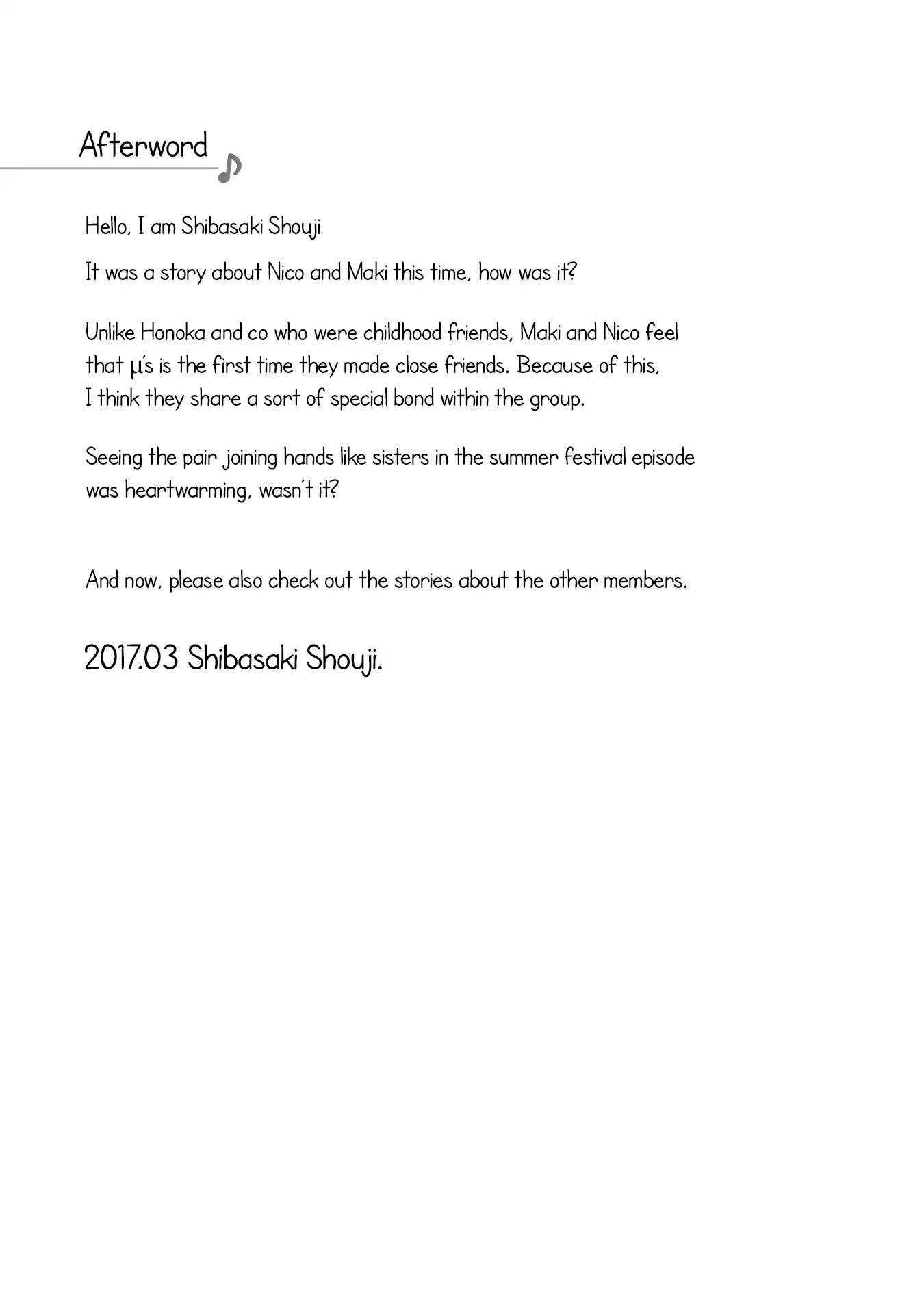 Love Live! School Idol Diary (Second Season) Chapter 2.4 page 46 - Vol.2 Chapter 4: On The Night Of The Fireworks.
