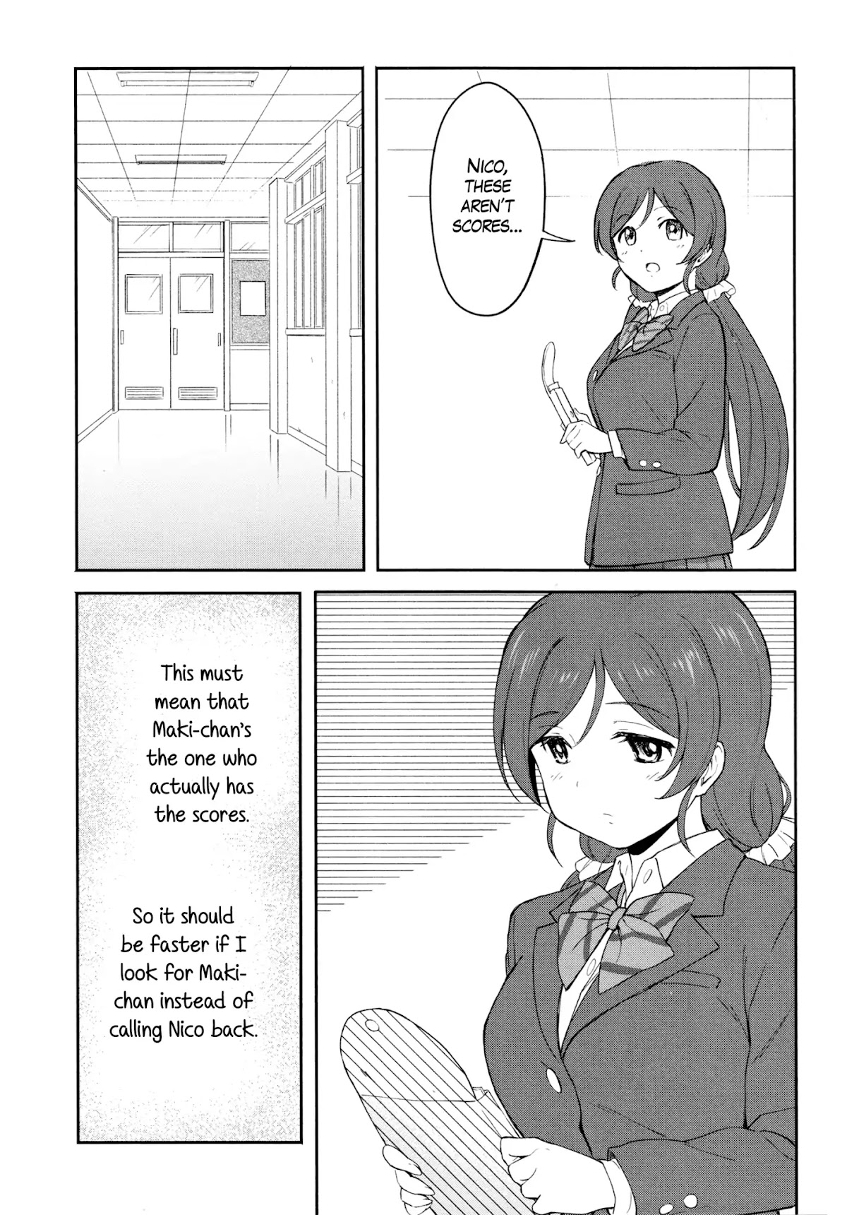 Love Live! School Idol Diary (Second Season) Chapter 3.1 page 16 - Vol.3 Chapter 1: Almost Winter Break.