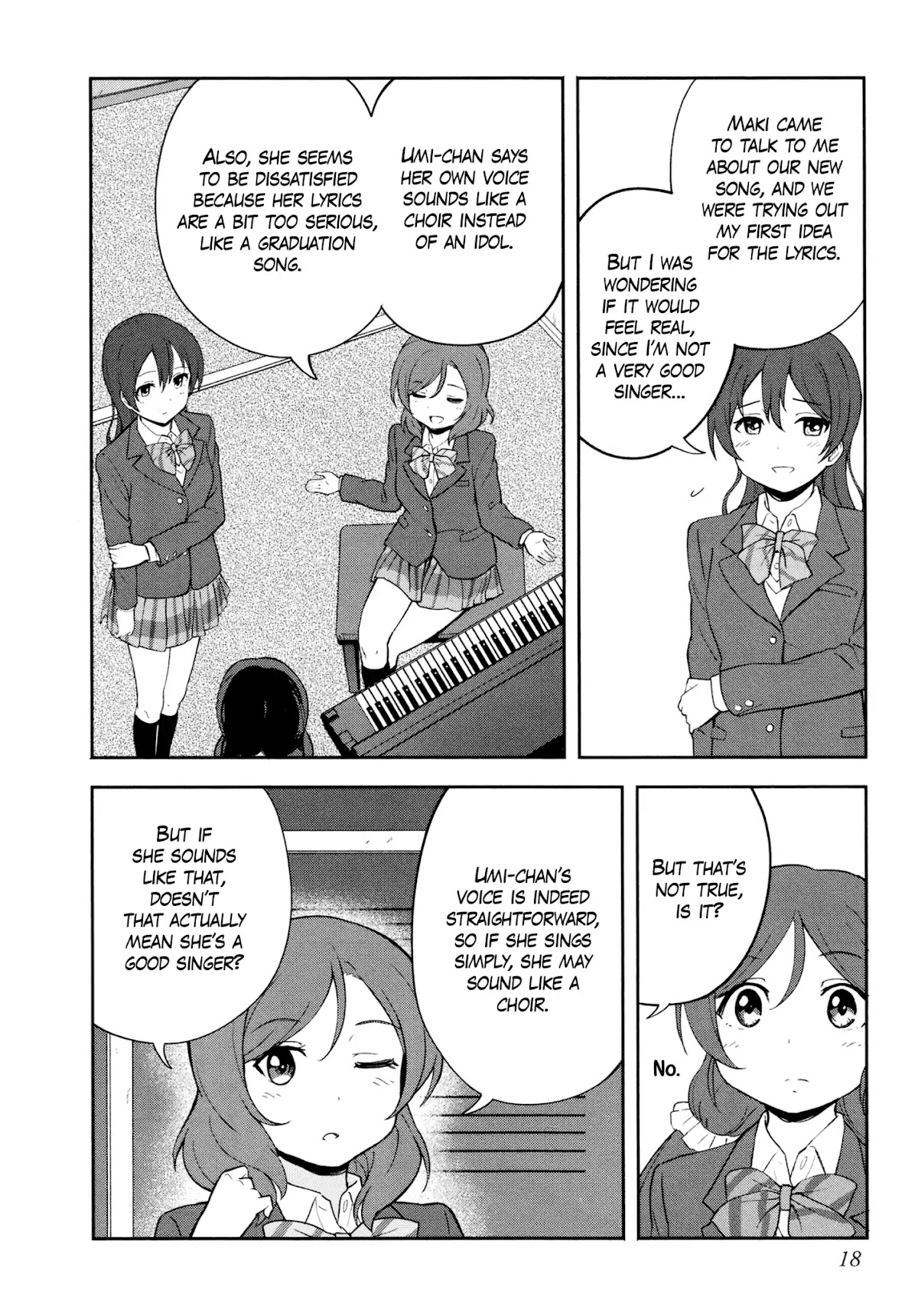 Love Live! School Idol Diary (Second Season) Chapter 3.1 page 20 - Vol.3 Chapter 1: Almost Winter Break.