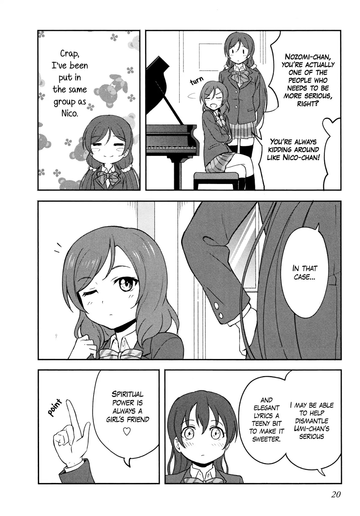 Love Live! School Idol Diary (Second Season) Chapter 3.1 page 22 - Vol.3 Chapter 1: Almost Winter Break.