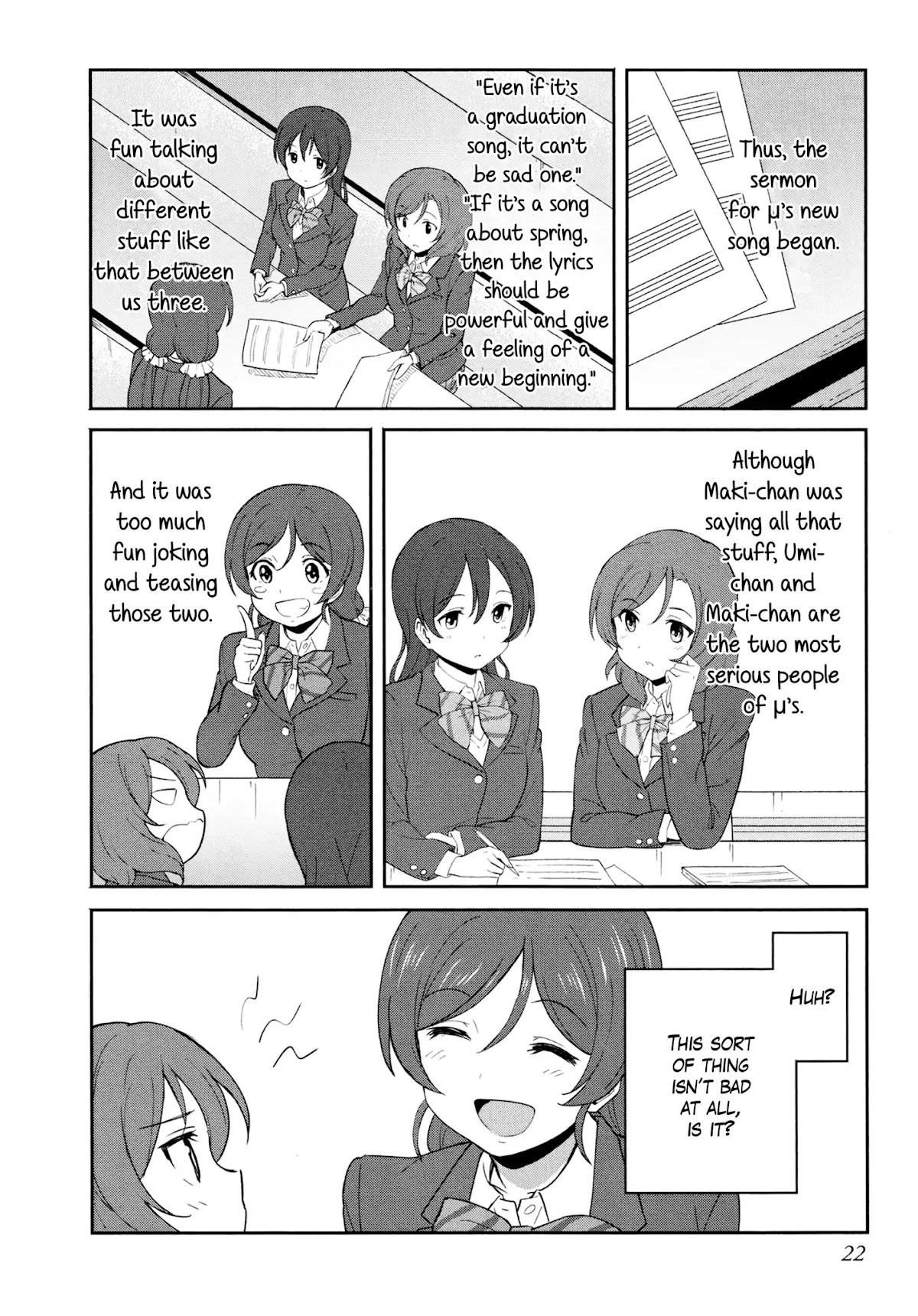 Love Live! School Idol Diary (Second Season) Chapter 3.1 page 24 - Vol.3 Chapter 1: Almost Winter Break.