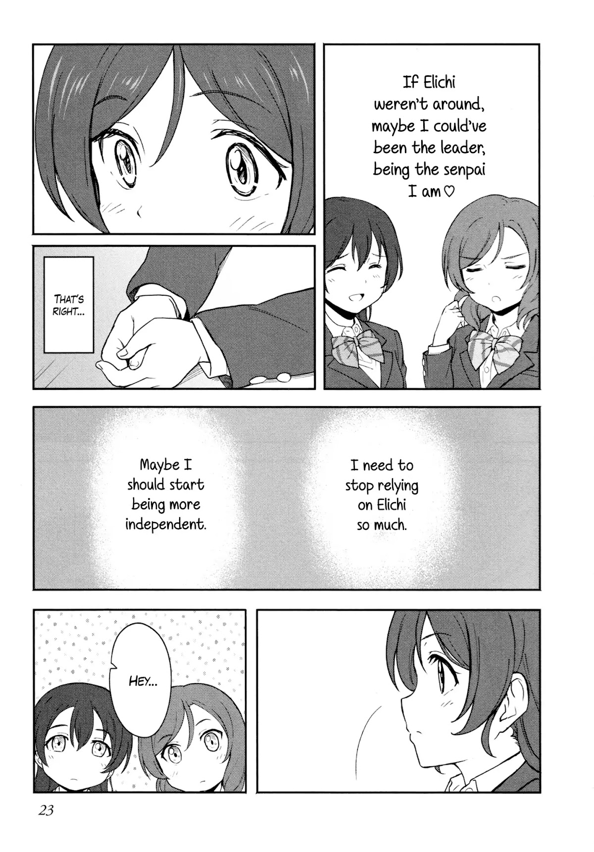 Love Live! School Idol Diary (Second Season) Chapter 3.1 page 25 - Vol.3 Chapter 1: Almost Winter Break.