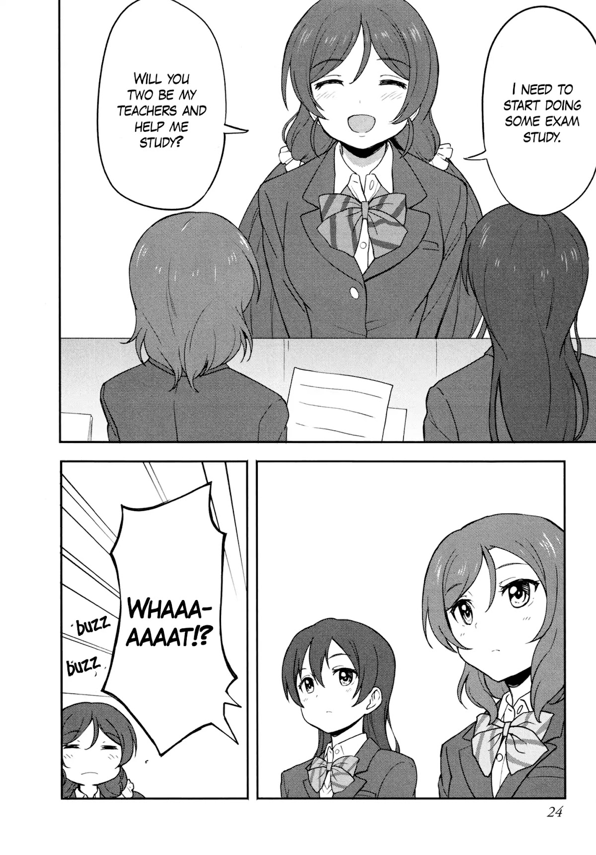 Love Live! School Idol Diary (Second Season) Chapter 3.1 page 26 - Vol.3 Chapter 1: Almost Winter Break.