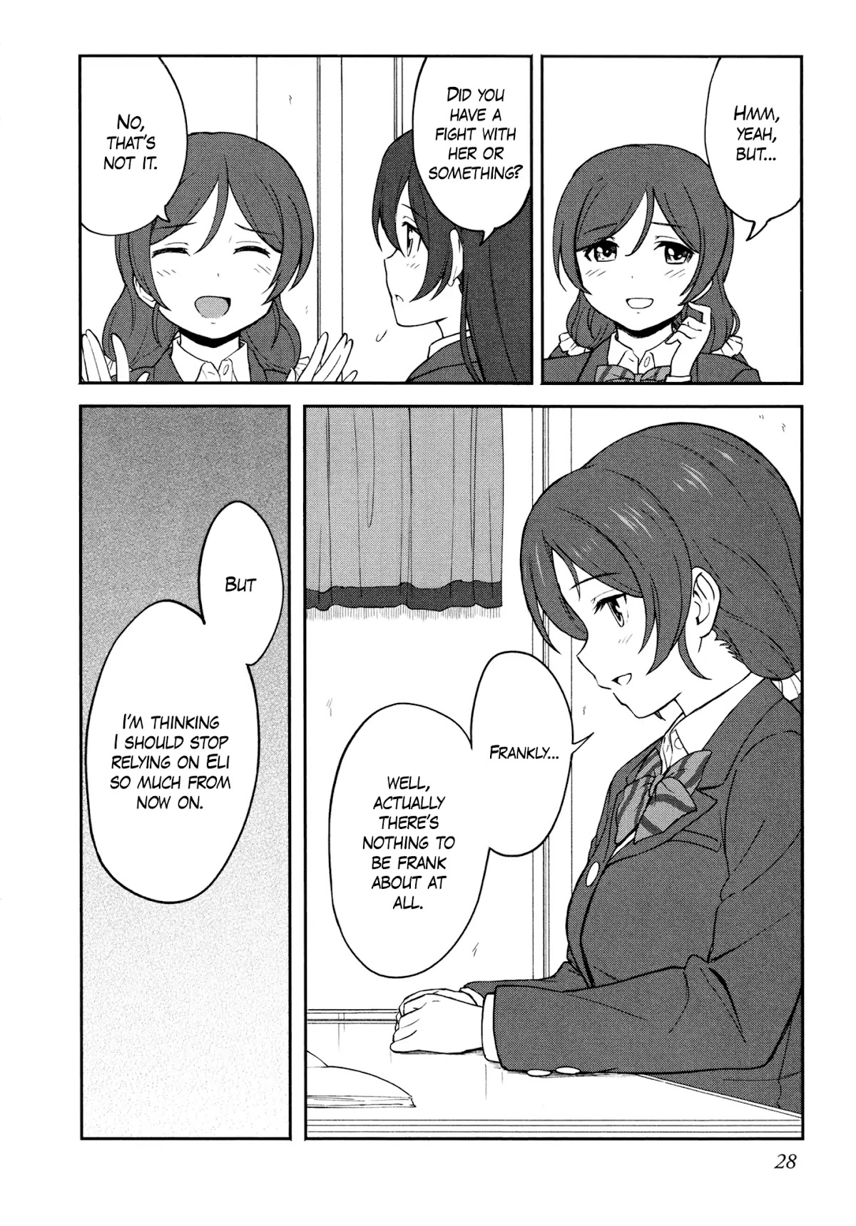 Love Live! School Idol Diary (Second Season) Chapter 3.1 page 30 - Vol.3 Chapter 1: Almost Winter Break.