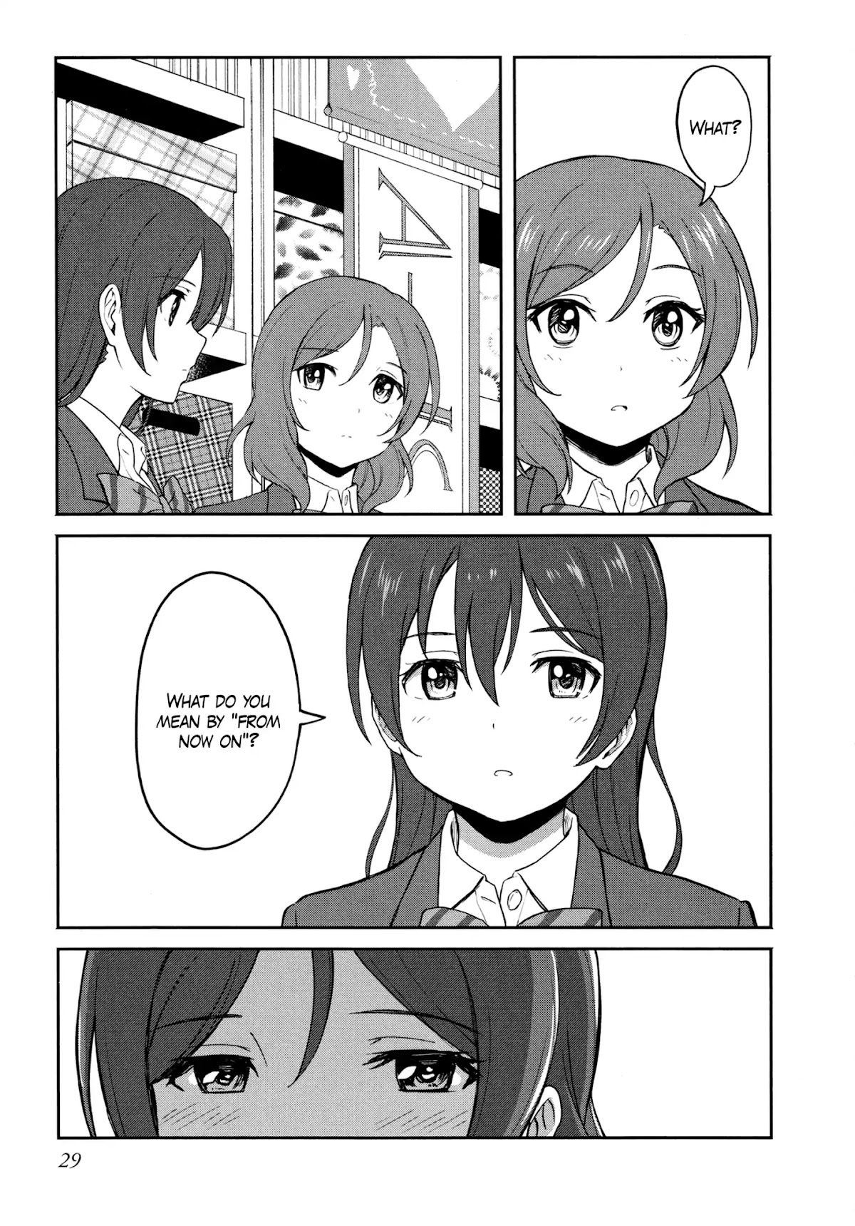 Love Live! School Idol Diary (Second Season) Chapter 3.1 page 31 - Vol.3 Chapter 1: Almost Winter Break.