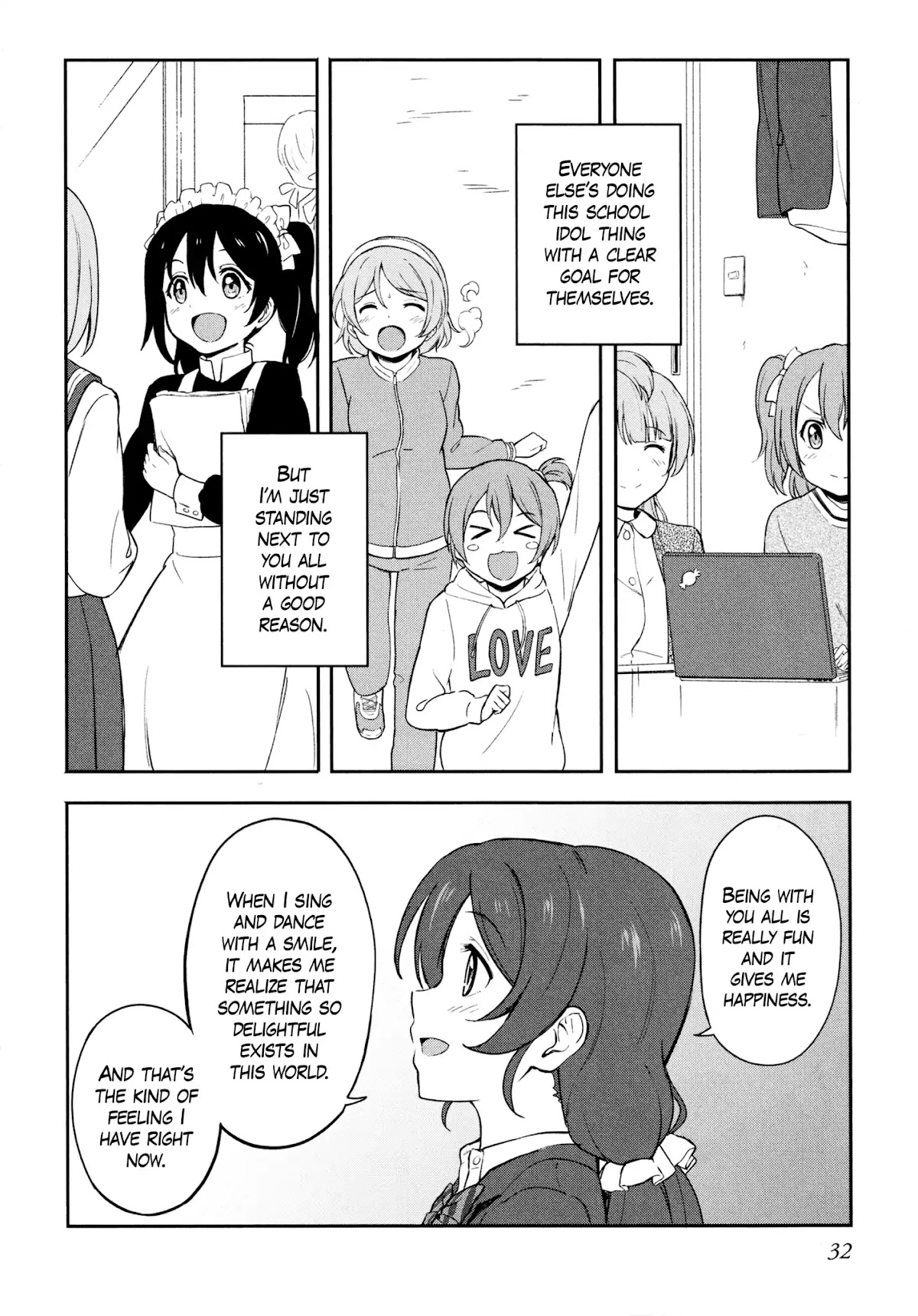 Love Live! School Idol Diary (Second Season) Chapter 3.1 page 34 - Vol.3 Chapter 1: Almost Winter Break.