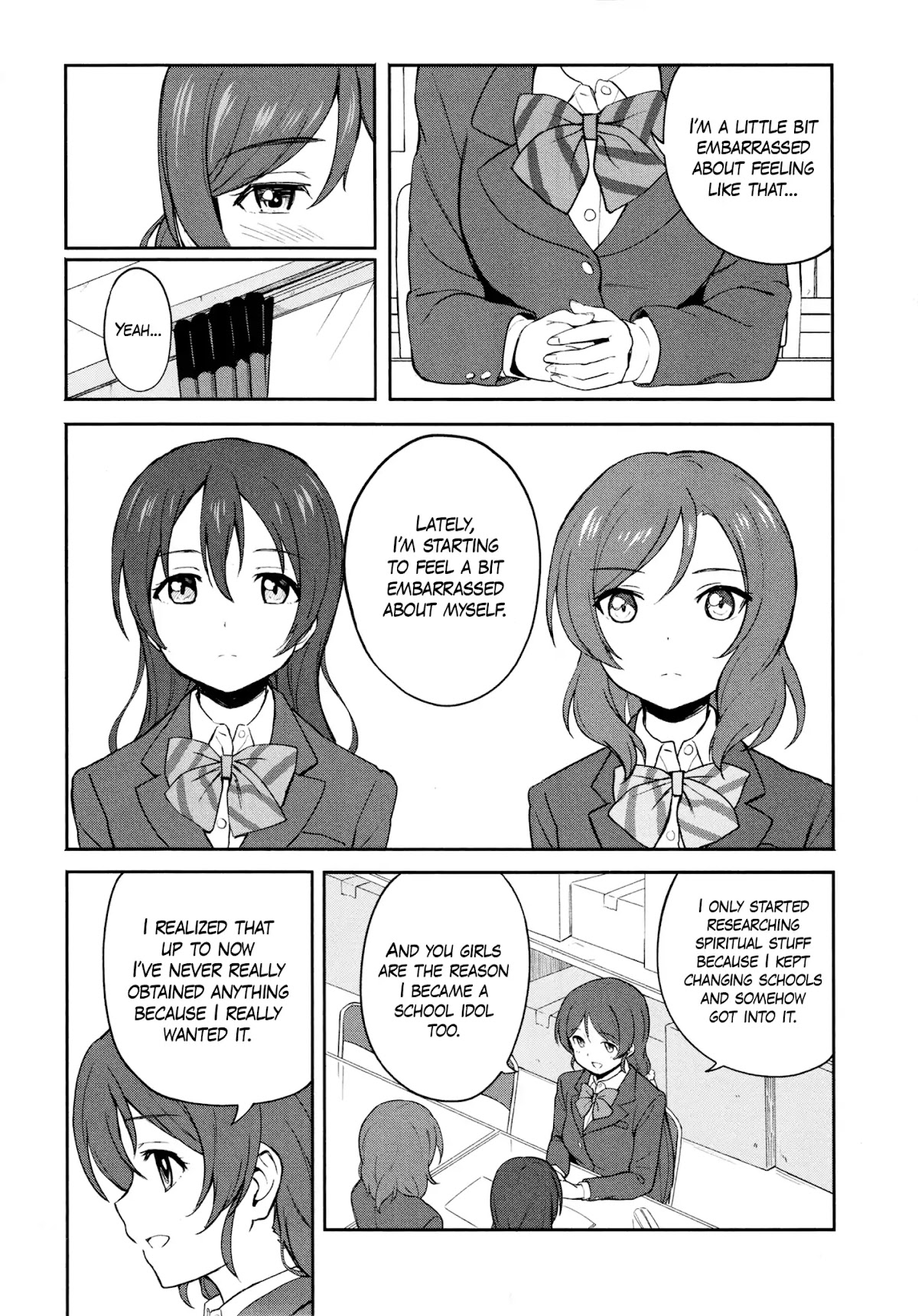Love Live! School Idol Diary (Second Season) Chapter 3.1 page 35 - Vol.3 Chapter 1: Almost Winter Break.