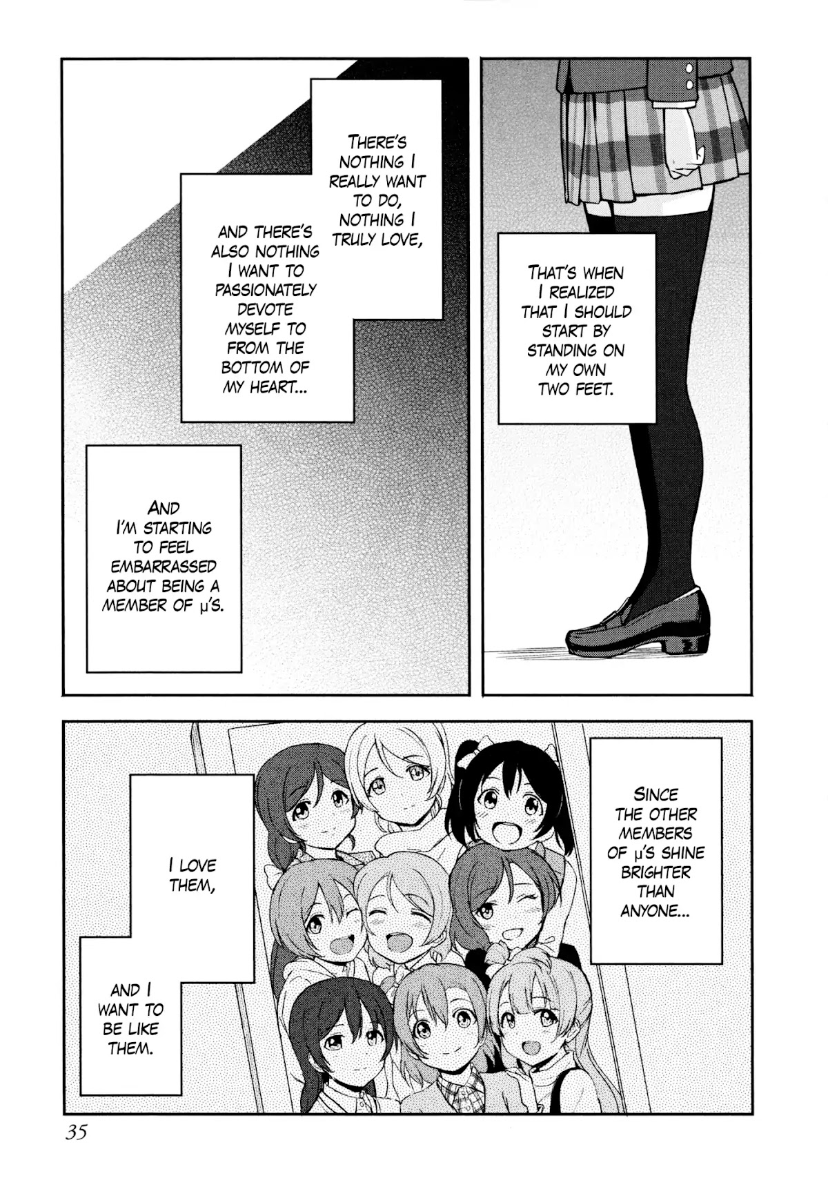 Love Live! School Idol Diary (Second Season) Chapter 3.1 page 37 - Vol.3 Chapter 1: Almost Winter Break.