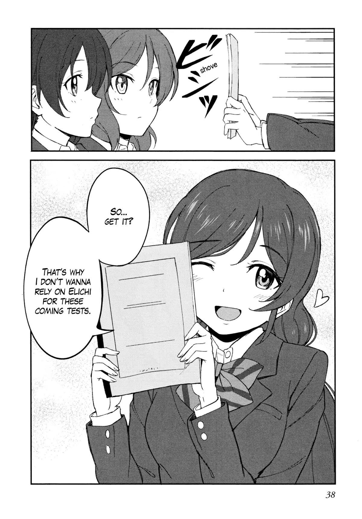 Love Live! School Idol Diary (Second Season) Chapter 3.1 page 40 - Vol.3 Chapter 1: Almost Winter Break.