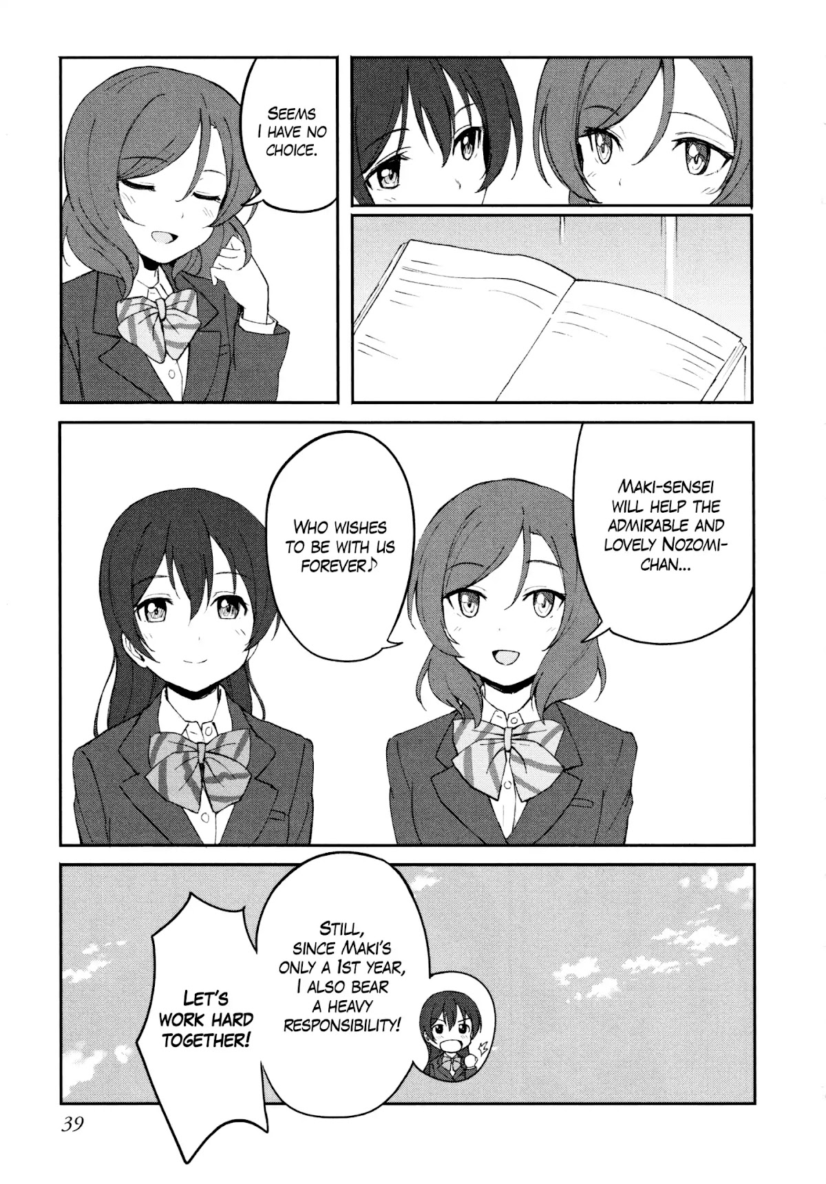 Love Live! School Idol Diary (Second Season) Chapter 3.1 page 41 - Vol.3 Chapter 1: Almost Winter Break.