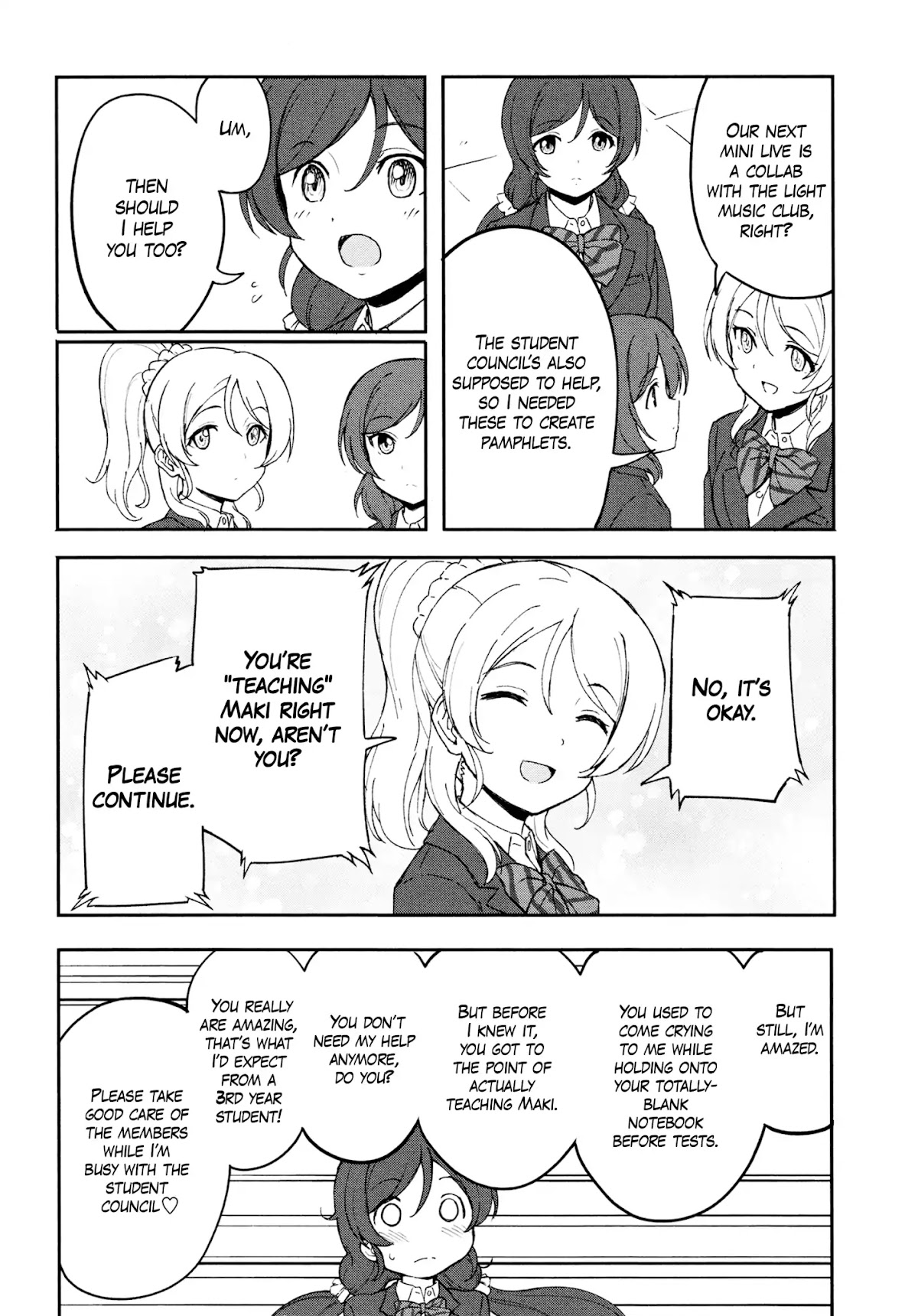 Love Live! School Idol Diary (Second Season) Chapter 3.1 page 49 - Vol.3 Chapter 1: Almost Winter Break.