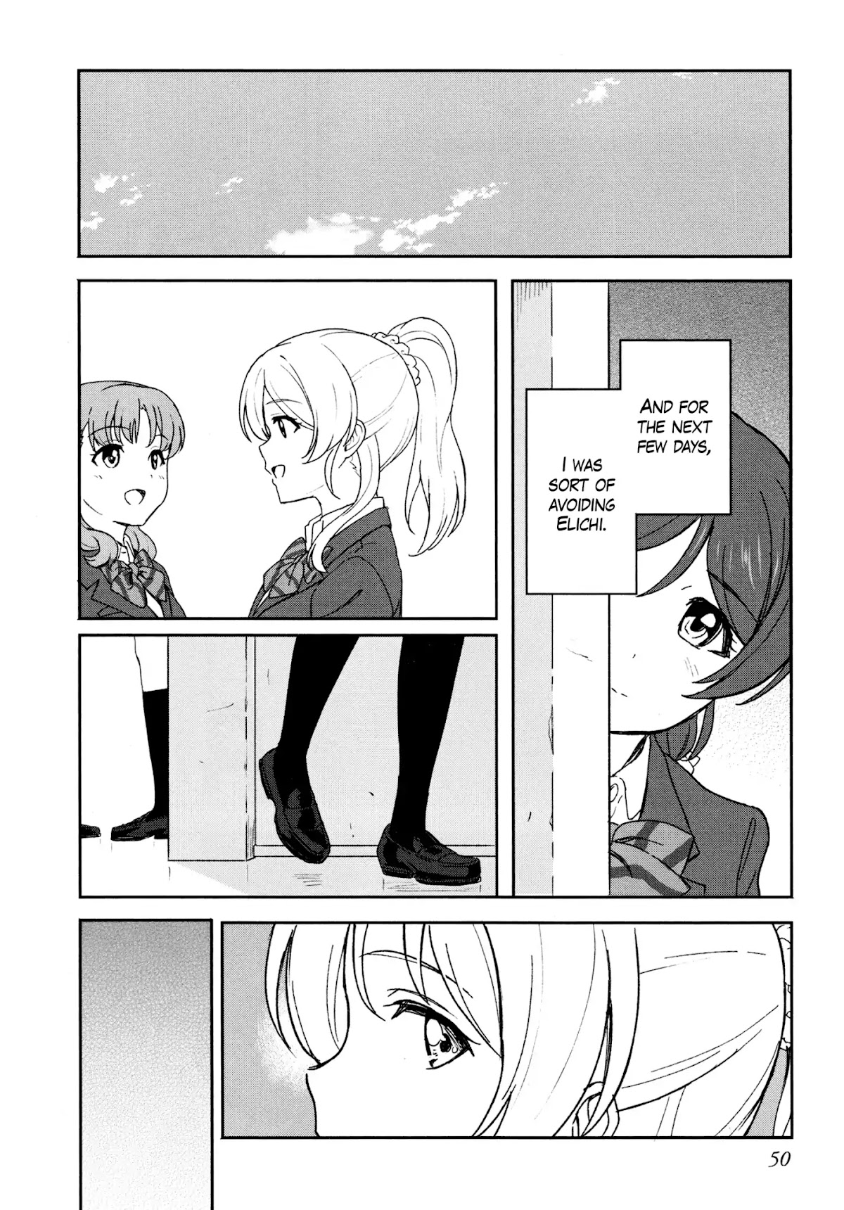 Love Live! School Idol Diary (Second Season) Chapter 3.1 page 52 - Vol.3 Chapter 1: Almost Winter Break.