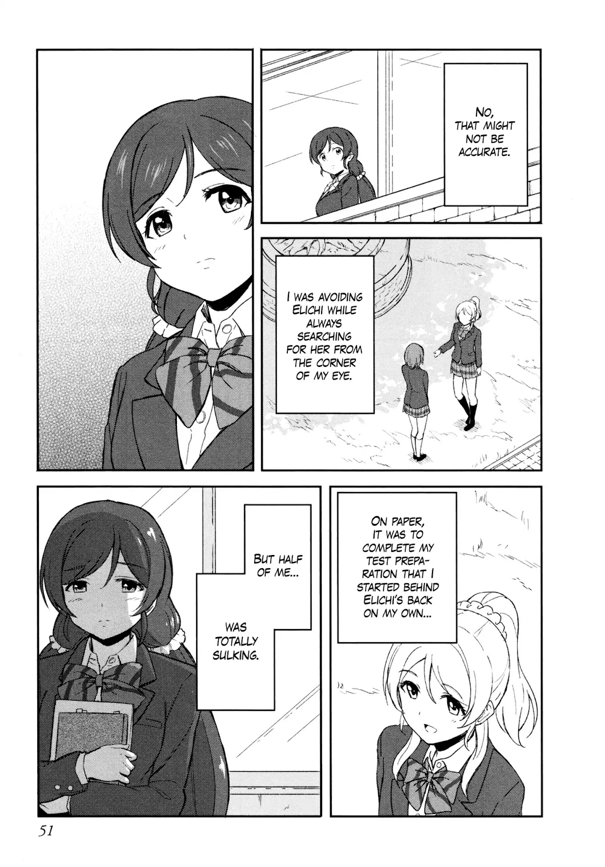 Love Live! School Idol Diary (Second Season) Chapter 3.1 page 53 - Vol.3 Chapter 1: Almost Winter Break.