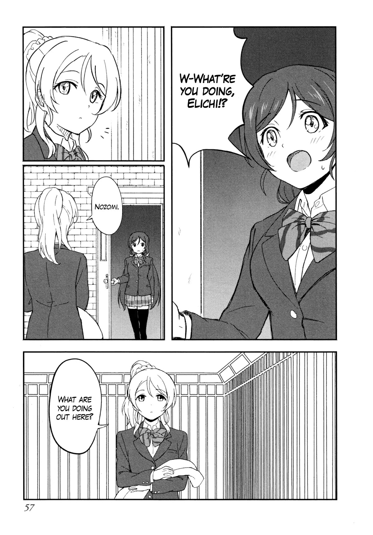 Love Live! School Idol Diary (Second Season) Chapter 3.1 page 59 - Vol.3 Chapter 1: Almost Winter Break.