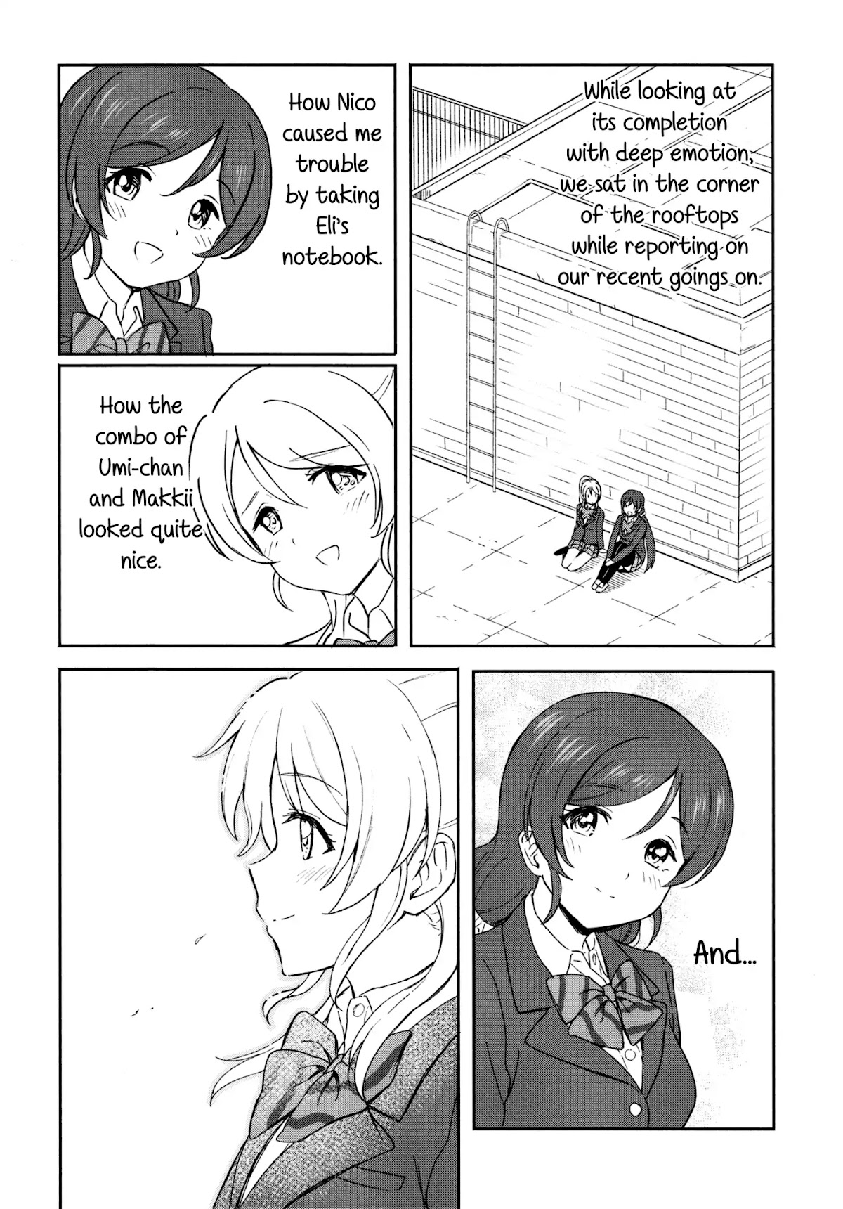 Love Live! School Idol Diary (Second Season) Chapter 3.1 page 69 - Vol.3 Chapter 1: Almost Winter Break.