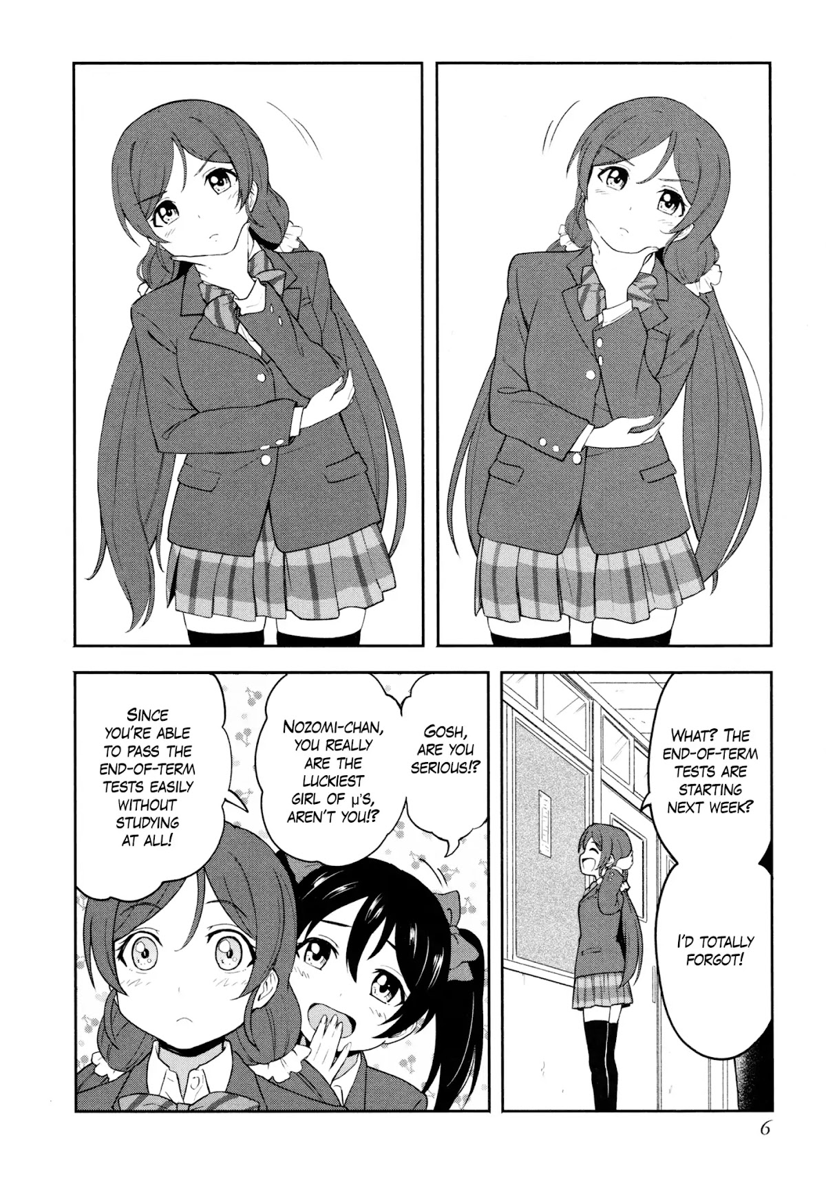 Love Live! School Idol Diary (Second Season) Chapter 3.1 page 8 - Vol.3 Chapter 1: Almost Winter Break.