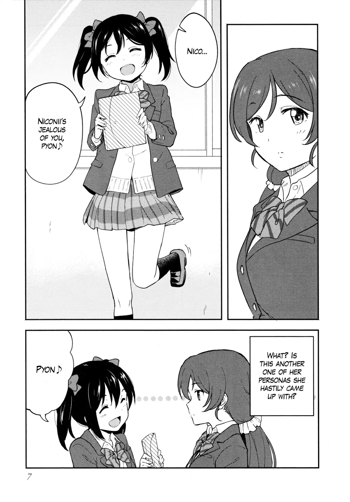 Love Live! School Idol Diary (Second Season) Chapter 3.1 page 9 - Vol.3 Chapter 1: Almost Winter Break.