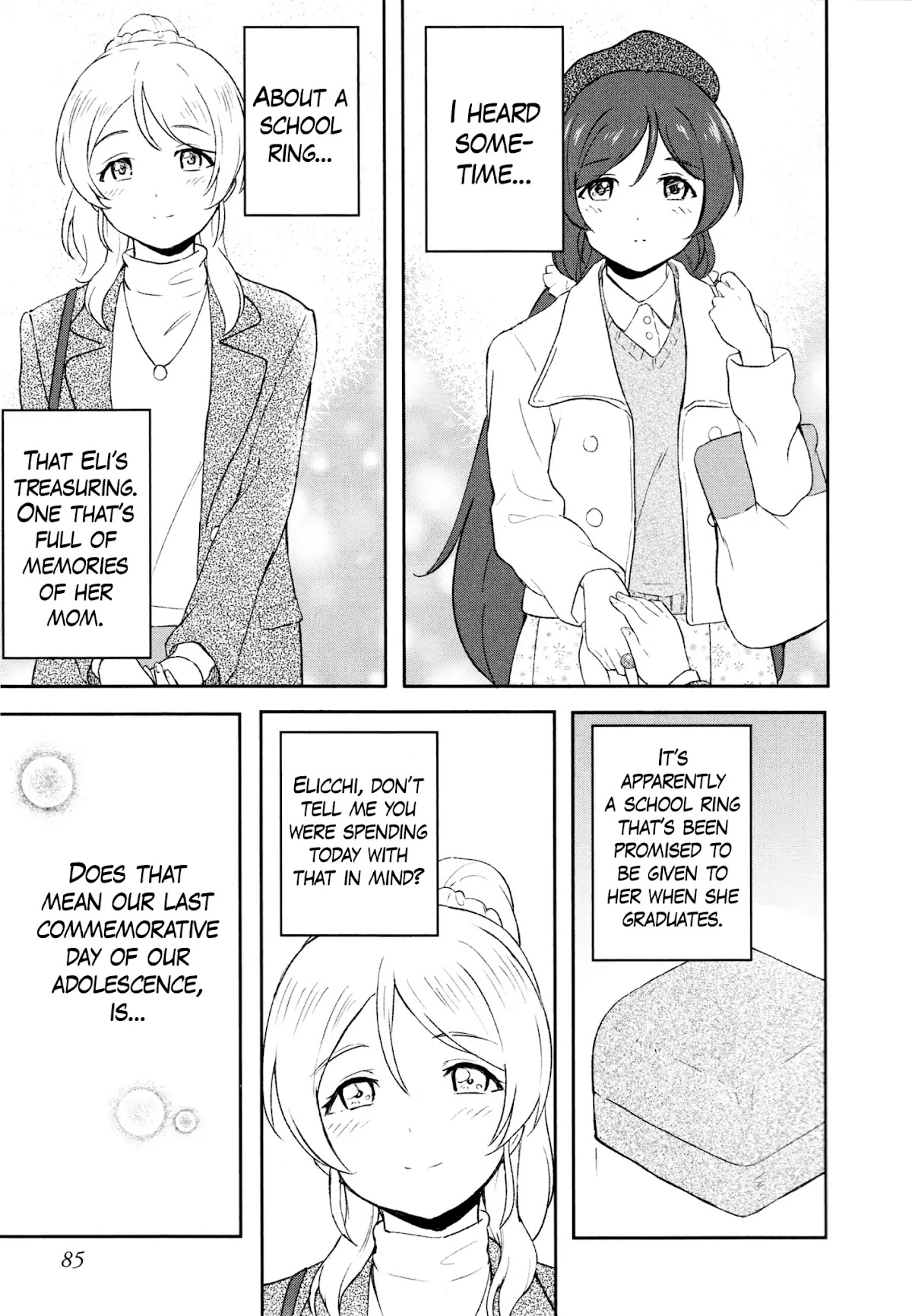 Love Live! School Idol Diary (Second Season) Chapter 3.2 page 13 - Vol.3 Chapter 2: Dating Pair