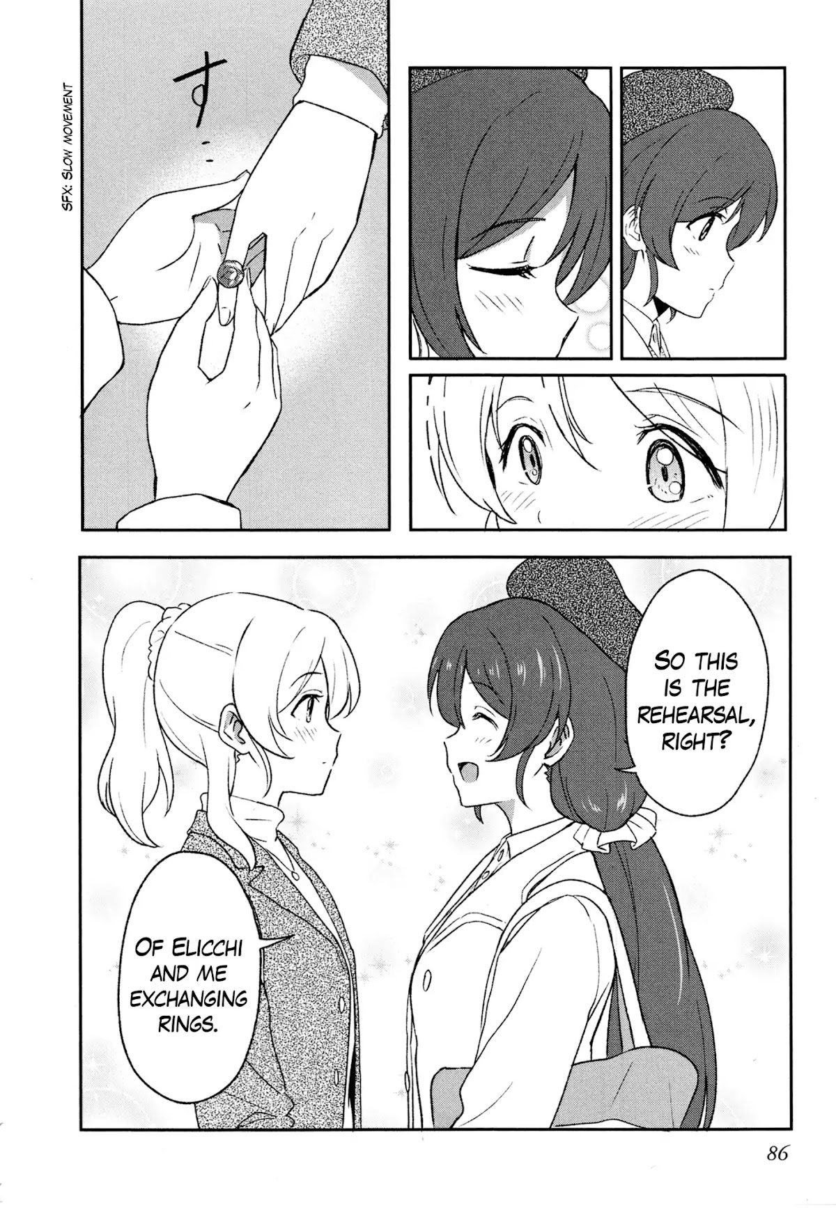 Love Live! School Idol Diary (Second Season) Chapter 3.2 page 14 - Vol.3 Chapter 2: Dating Pair