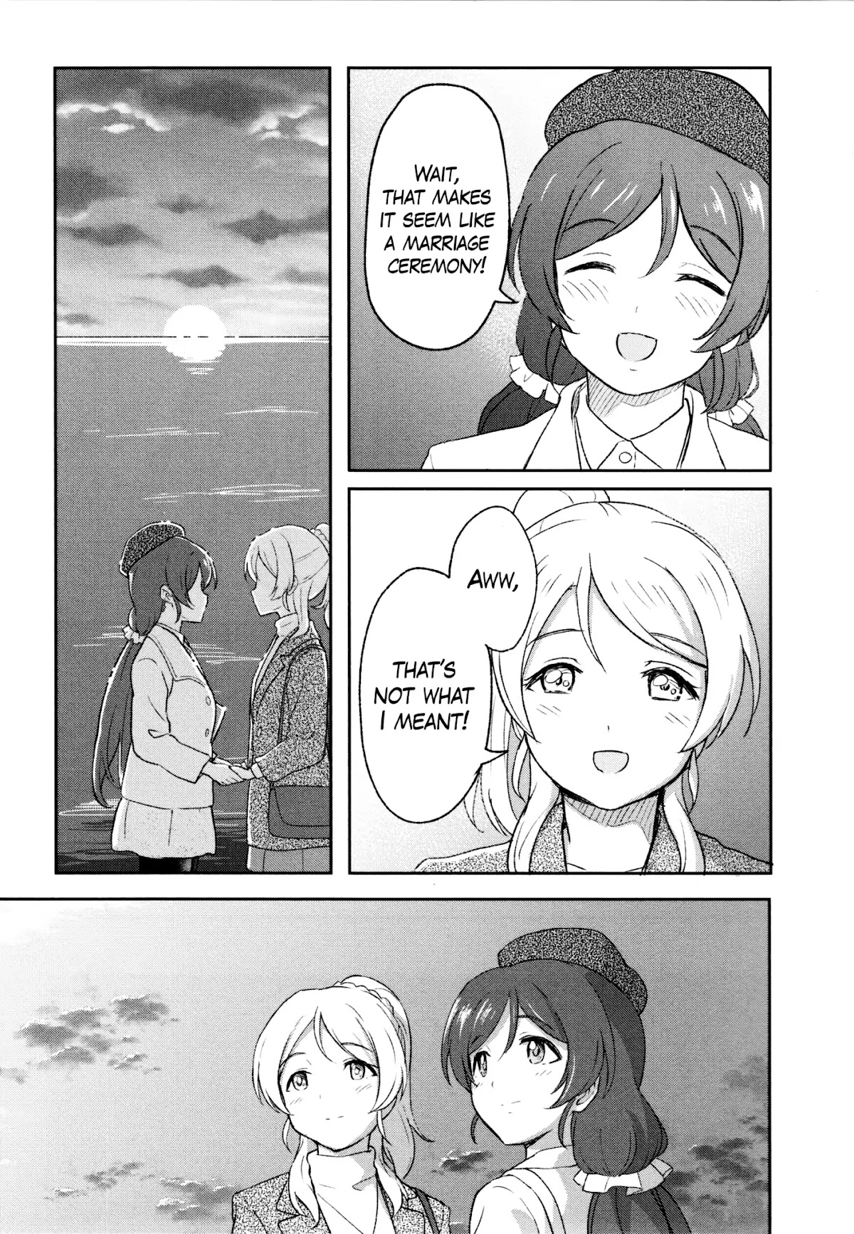 Love Live! School Idol Diary (Second Season) Chapter 3.2 page 15 - Vol.3 Chapter 2: Dating Pair