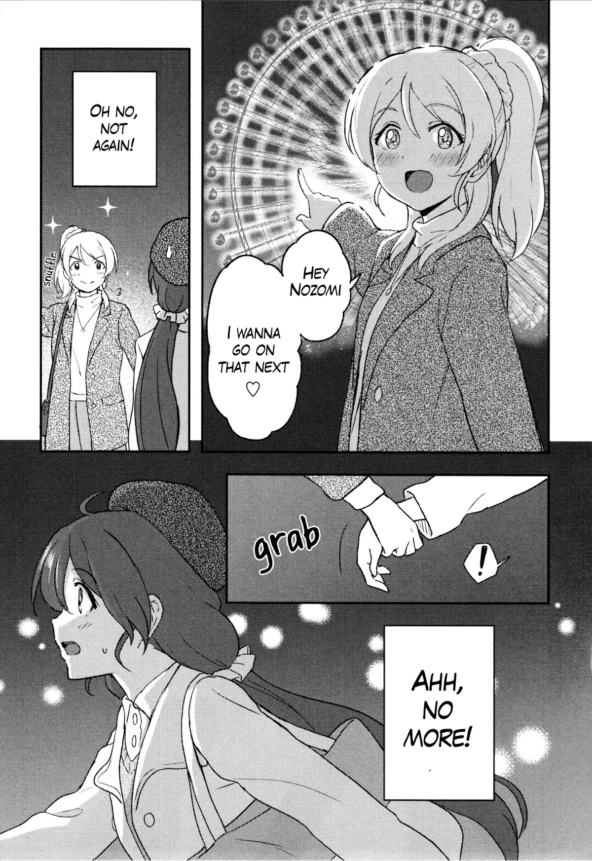 Love Live! School Idol Diary (Second Season) Chapter 3.2 page 17 - Vol.3 Chapter 2: Dating Pair