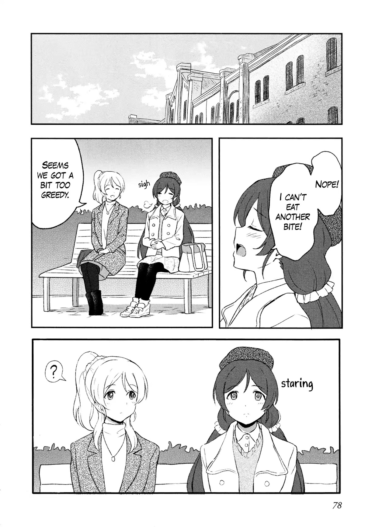 Love Live! School Idol Diary (Second Season) Chapter 3.2 page 6 - Vol.3 Chapter 2: Dating Pair