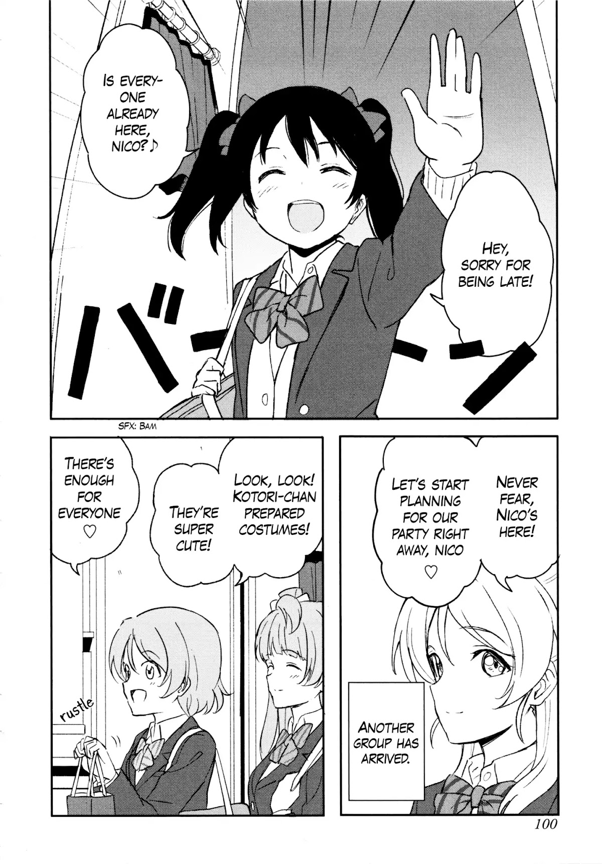 Love Live! School Idol Diary (Second Season) Chapter 3.3 page 10 - Vol.3 Chapter 3: Santa Elichika