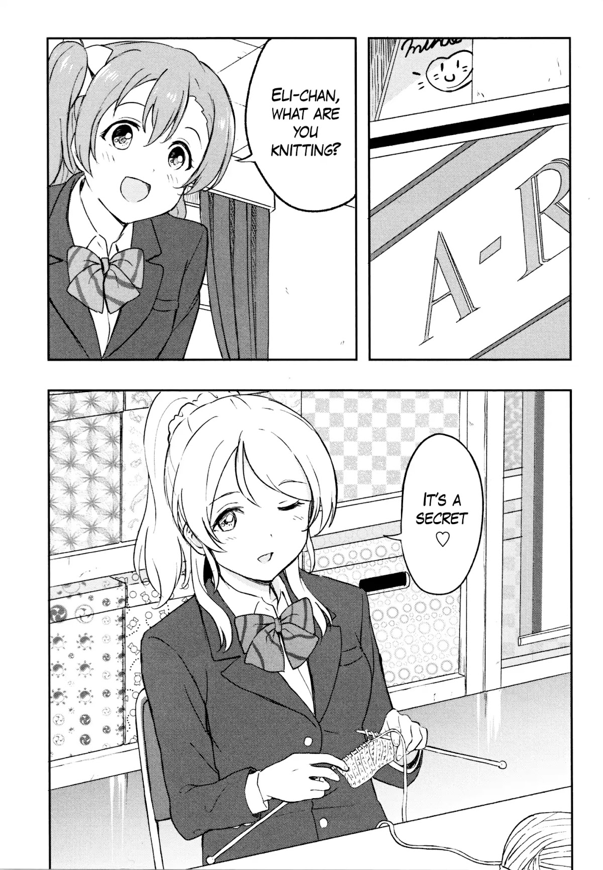 Love Live! School Idol Diary (Second Season) Chapter 3.3 page 2 - Vol.3 Chapter 3: Santa Elichika