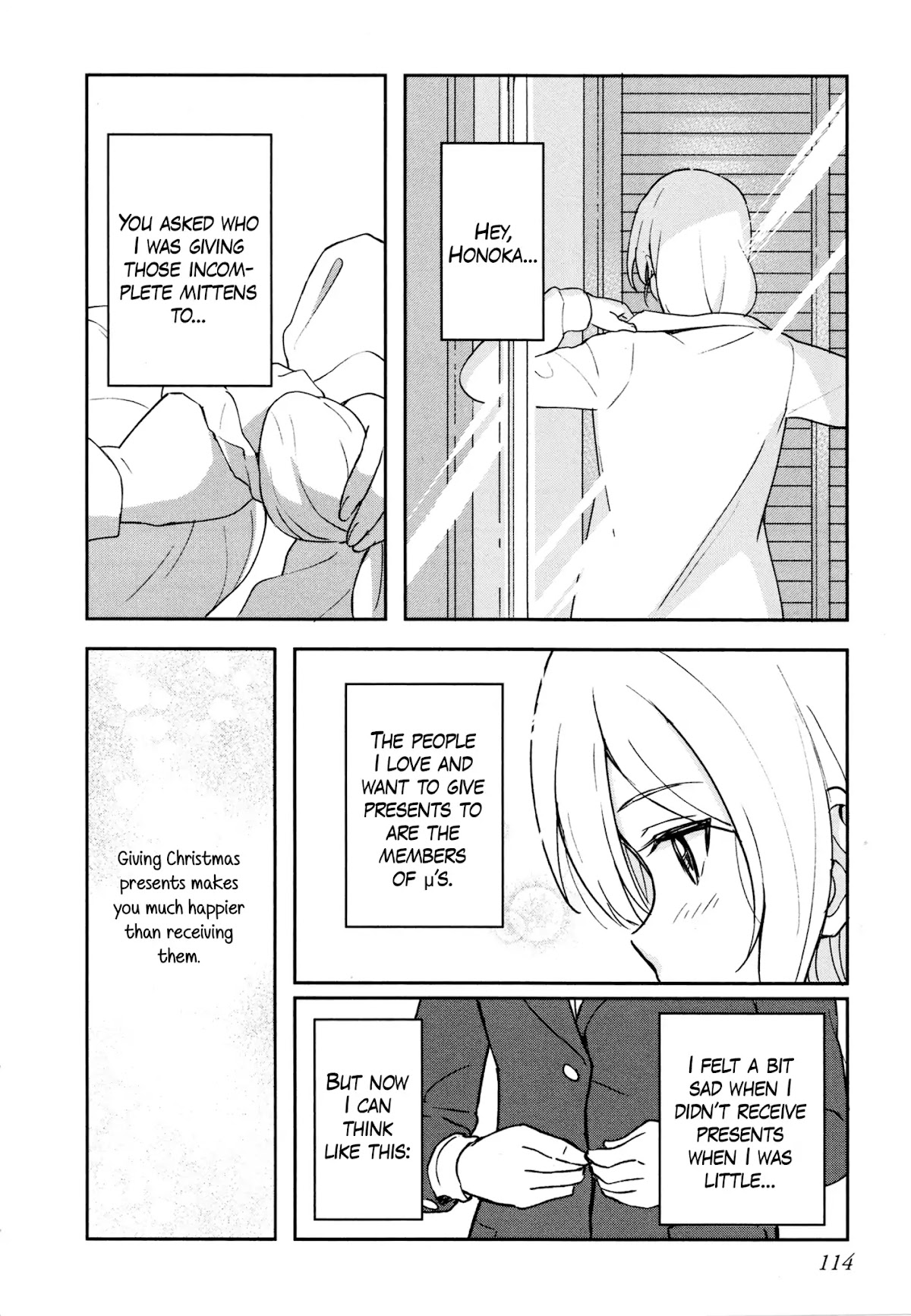 Love Live! School Idol Diary (Second Season) Chapter 3.3 page 24 - Vol.3 Chapter 3: Santa Elichika