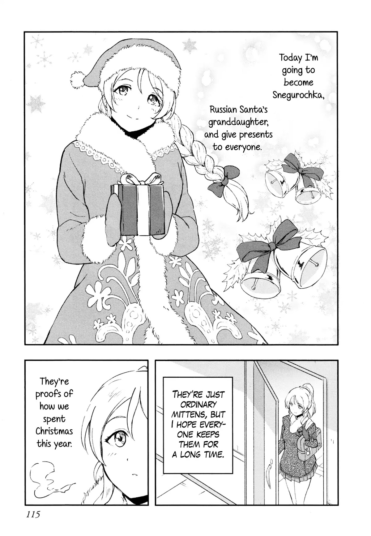 Love Live! School Idol Diary (Second Season) Chapter 3.3 page 25 - Vol.3 Chapter 3: Santa Elichika