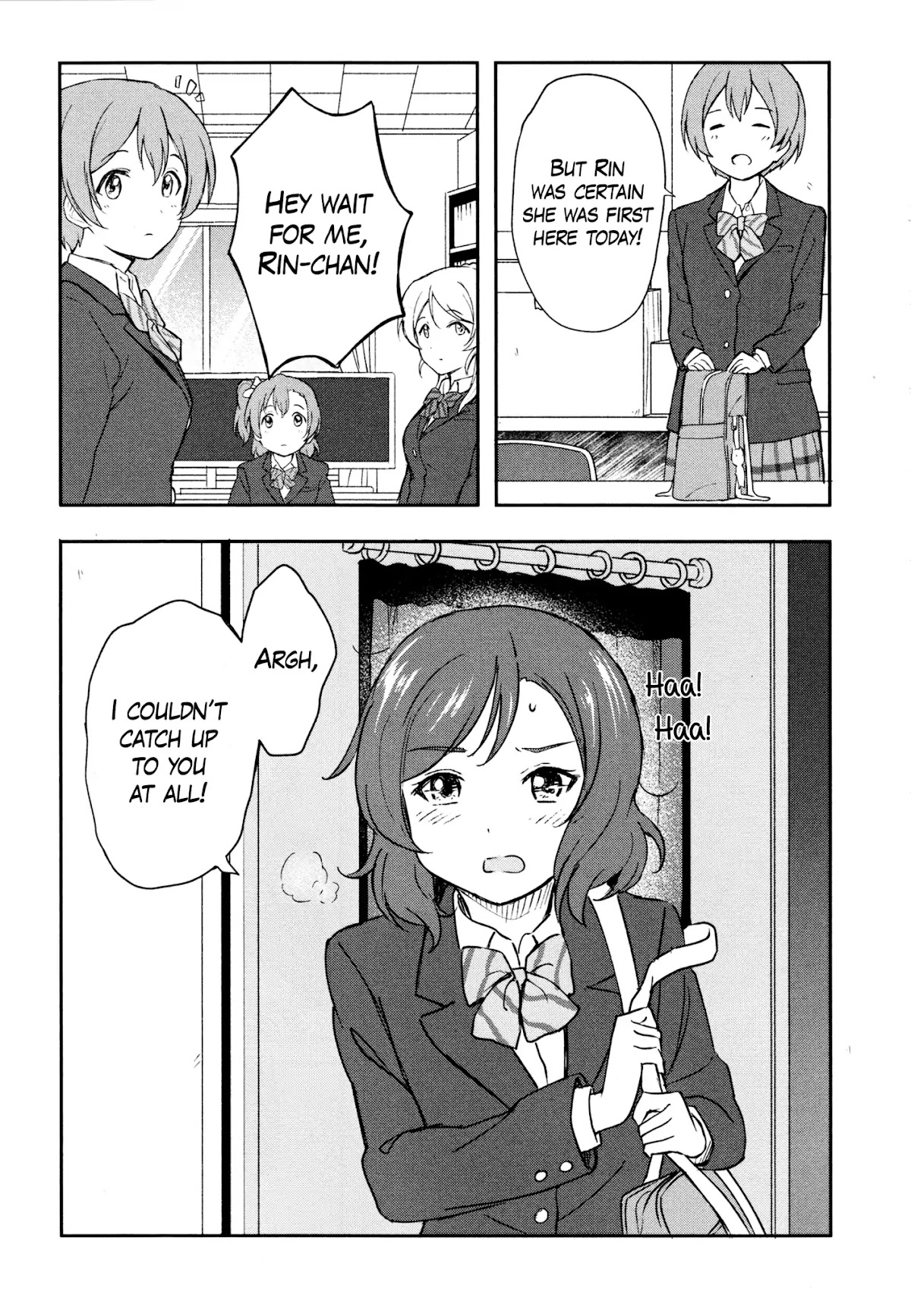 Love Live! School Idol Diary (Second Season) Chapter 3.3 page 5 - Vol.3 Chapter 3: Santa Elichika