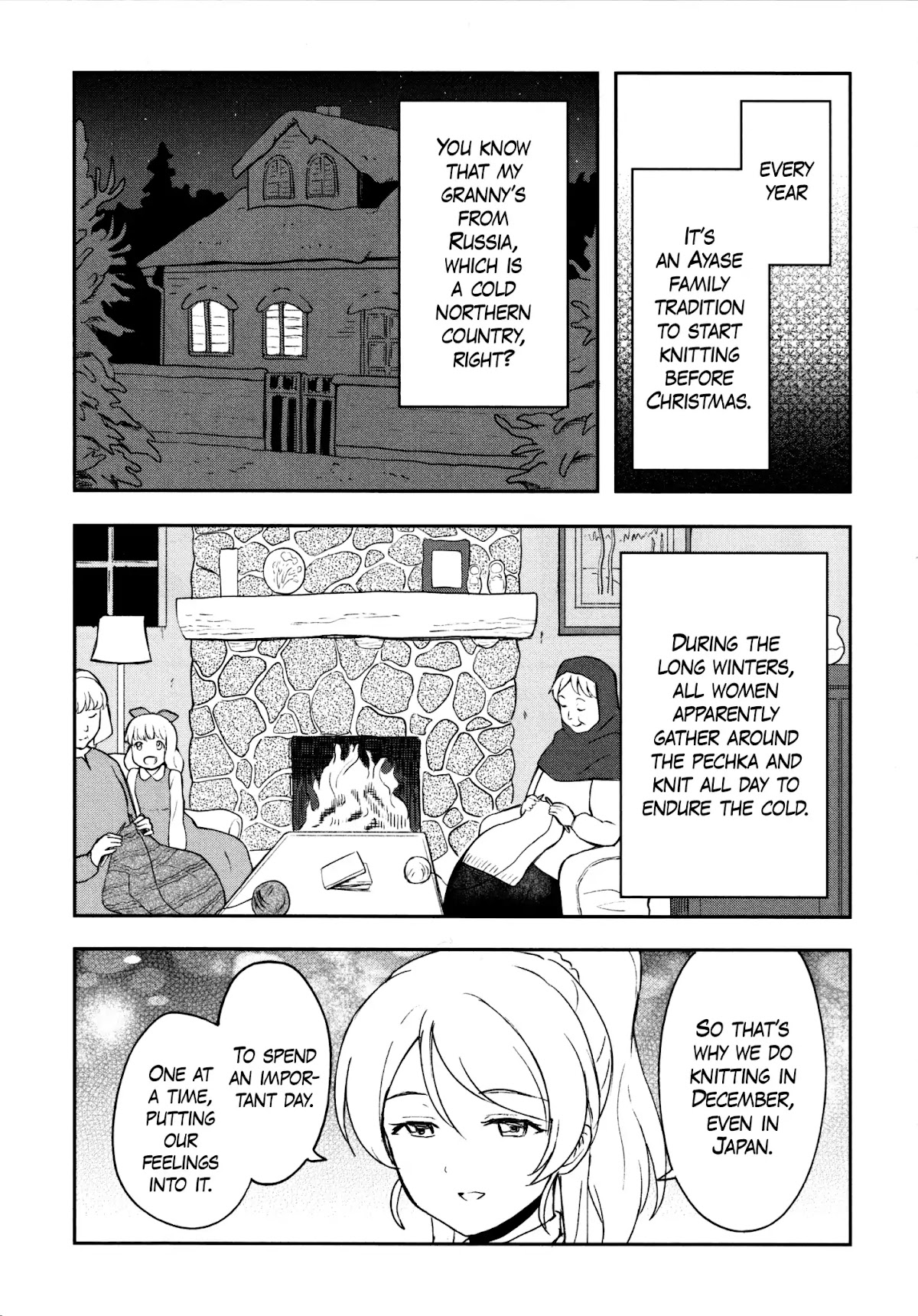 Love Live! School Idol Diary (Second Season) Chapter 3.3 page 9 - Vol.3 Chapter 3: Santa Elichika