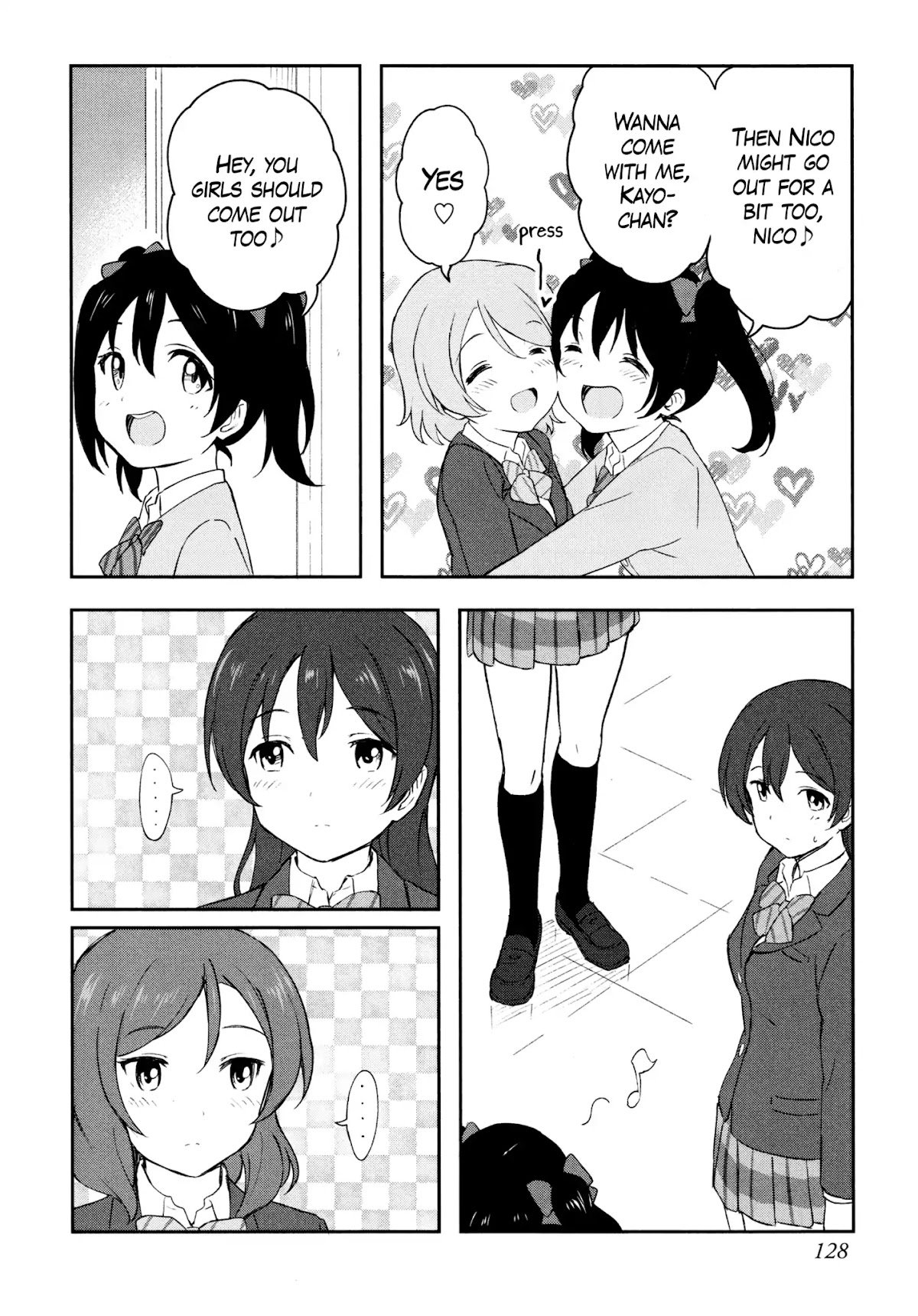 Love Live! School Idol Diary (Second Season) Chapter 3.4 page 12 - Vol.3 Chapter 4: µ's' Christmas Party