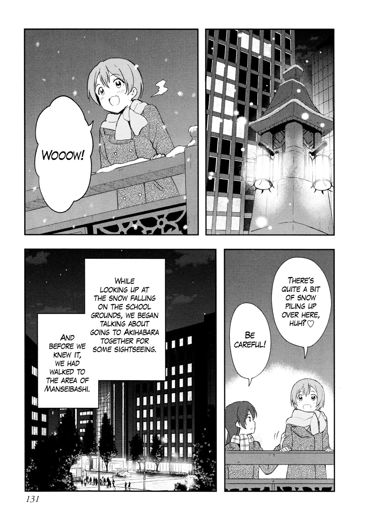 Love Live! School Idol Diary (Second Season) Chapter 3.4 page 15 - Vol.3 Chapter 4: µ's' Christmas Party